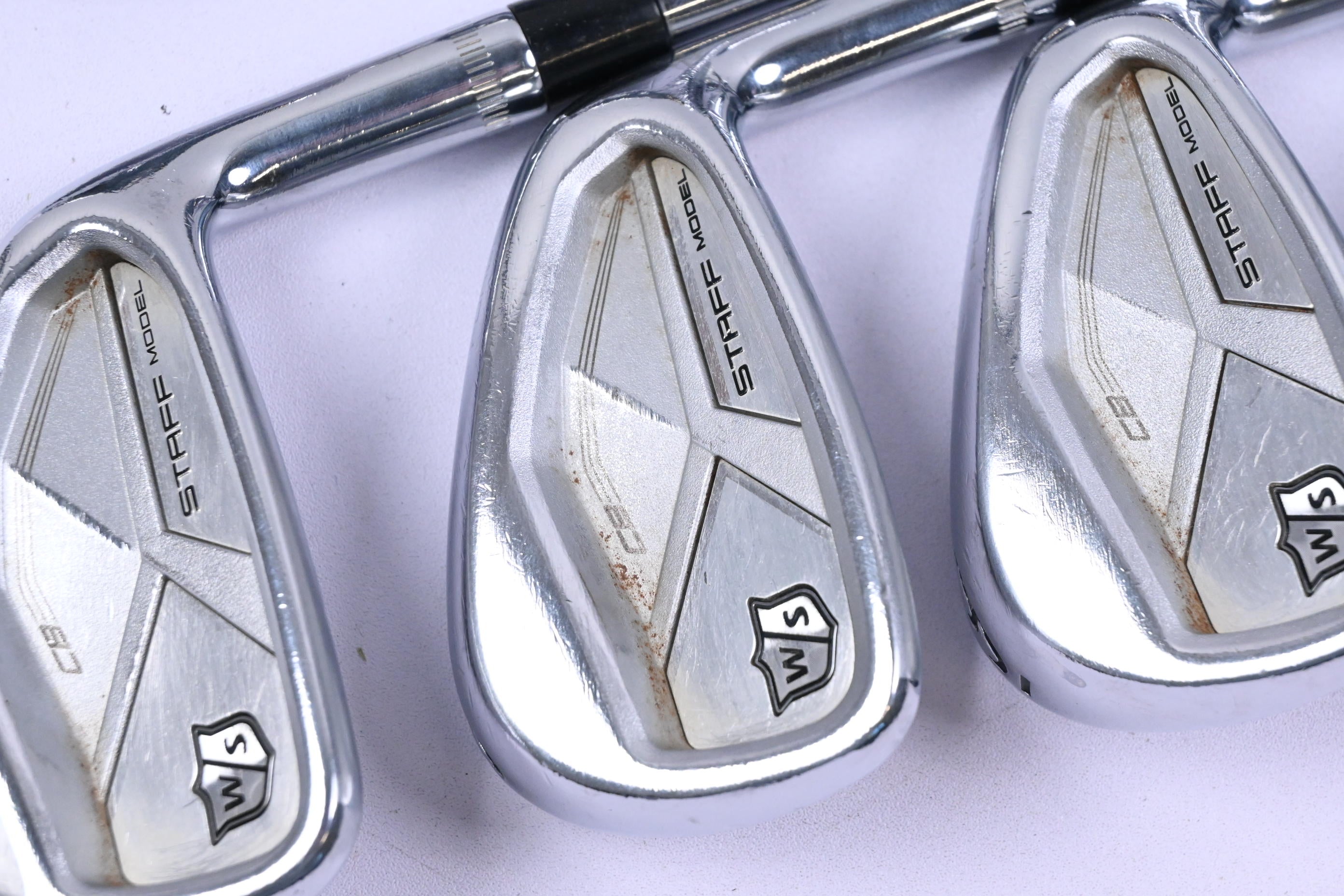 Wilson Staff Model CB 2019 Irons / 3-PW / Stiff Flex KBS Tour 105 Shafts