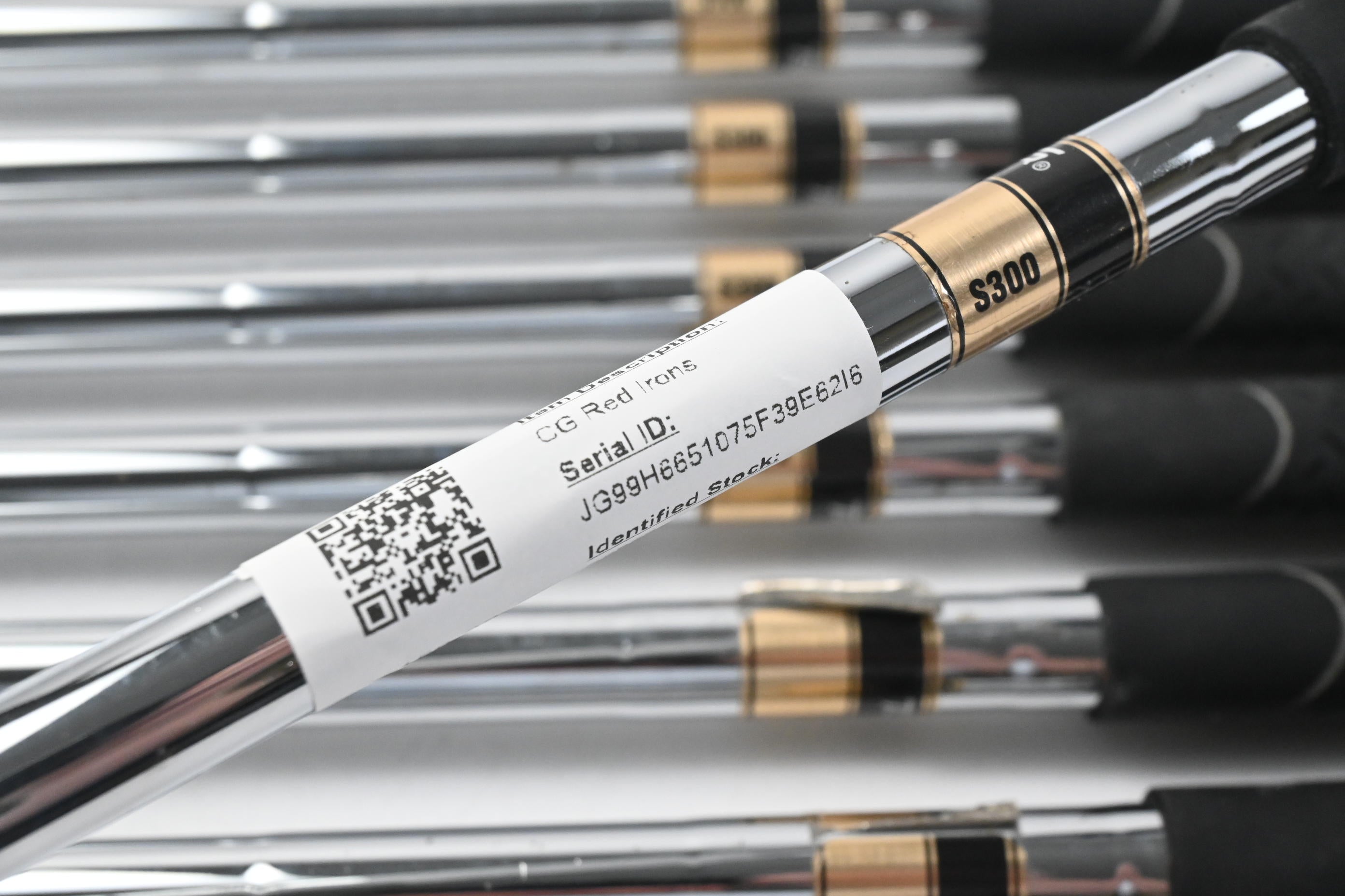 Cleveland CG Red Irons / 3-PW / Stiff Flex Dynamic Gold S300 Shafts