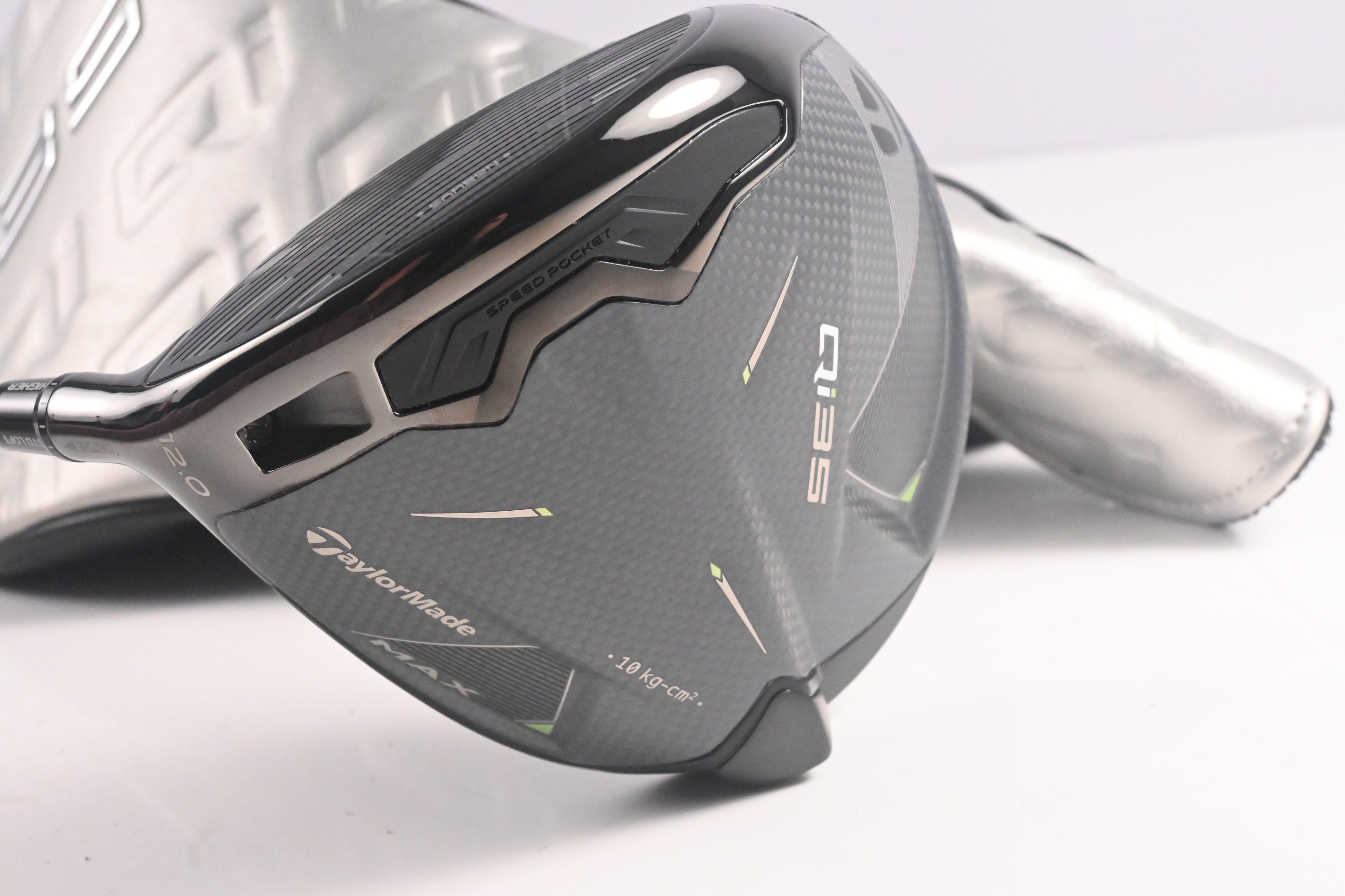 Left Hand Taylormade Qi35 Max Driver / 12 Degree / Regular Flex Ventus Blue 5