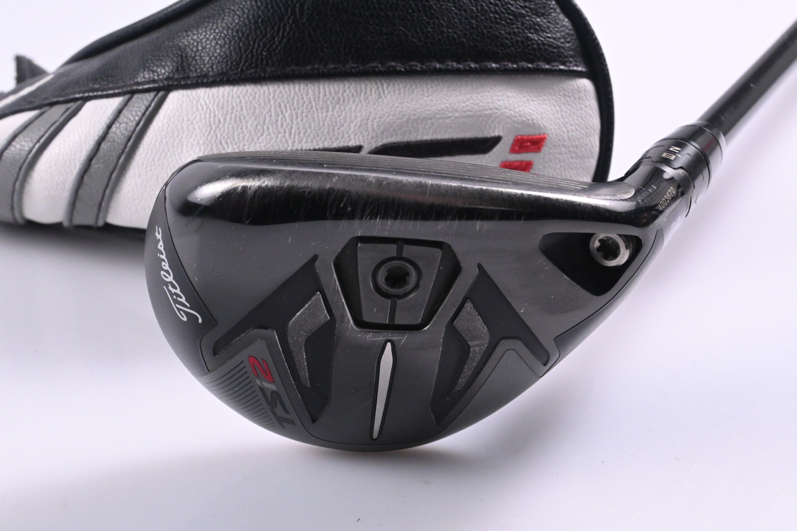 Titleist TSi2 #3 Hybrid / 18 Degree / Stiff Flex HZRDUS Smoke RDX Black 80 Shaft