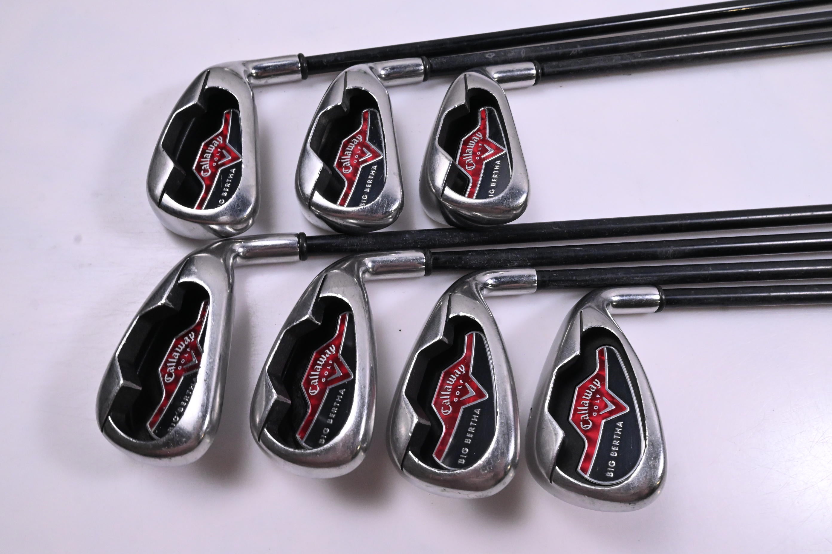 Callaway Big Bertha 2006 Irons / 4-PW / Regular Flex Callaway 75 Shafts