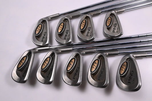Ping i3 Irons / 3-PW+SW / Black Dot / Stiff Flex Steel Shafts
