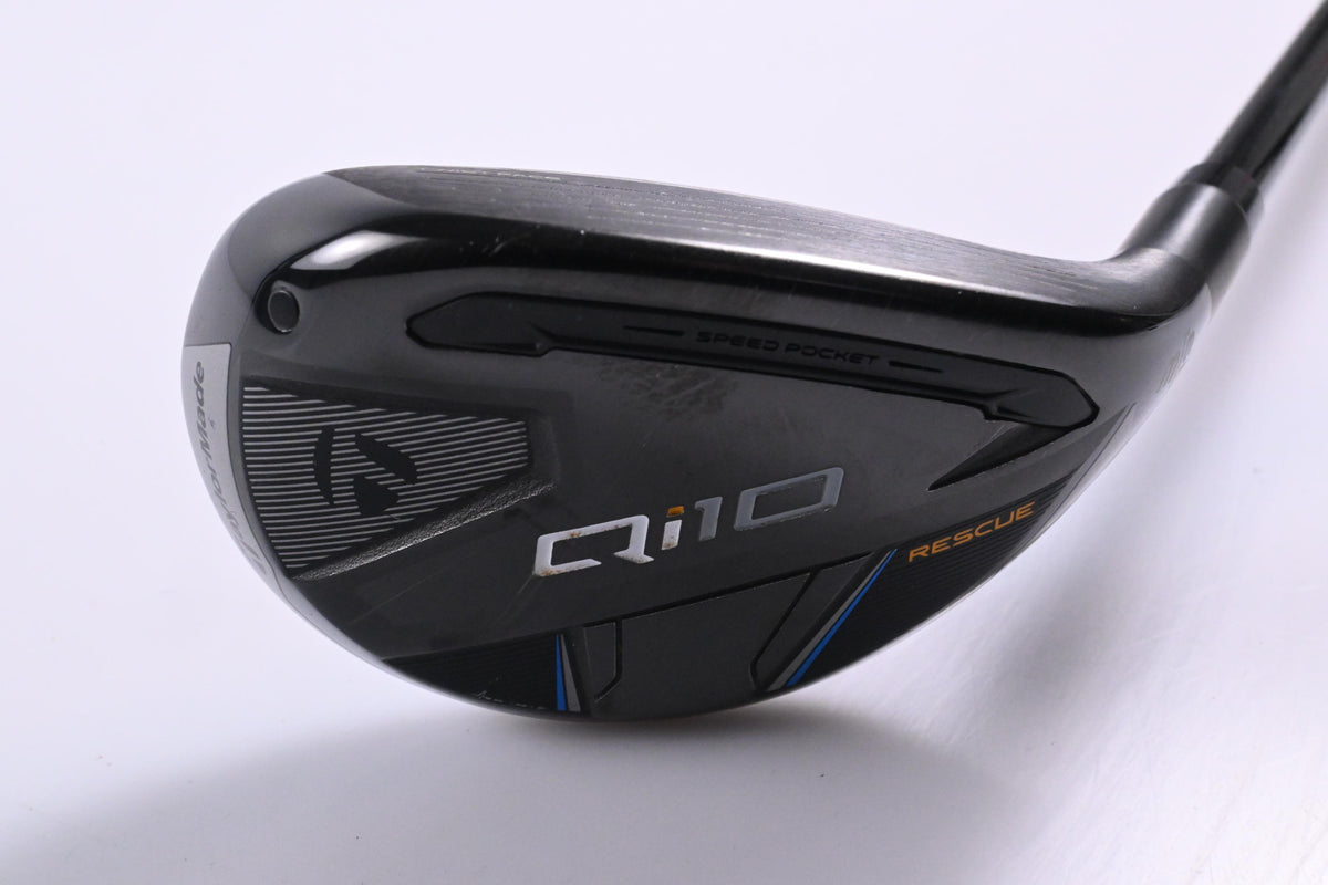 Taylormade Qi10 #3 Hybrid / 19 Degree / Stiff Flex Fujikura Ventus TR Blue 7 Shaft