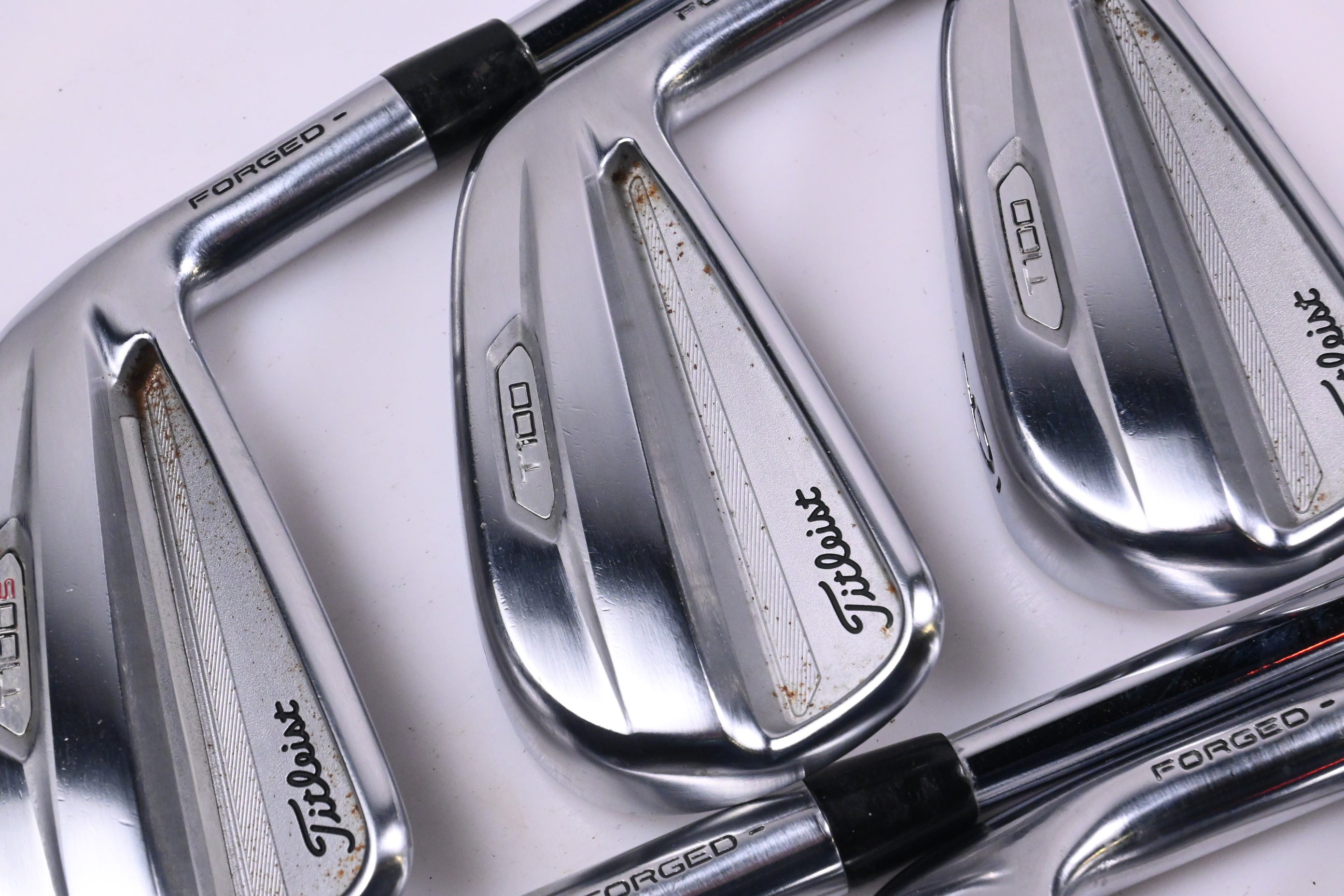 Titleist T100 2021 Irons / 4-9i / X-Flex KBS Tour Shafts