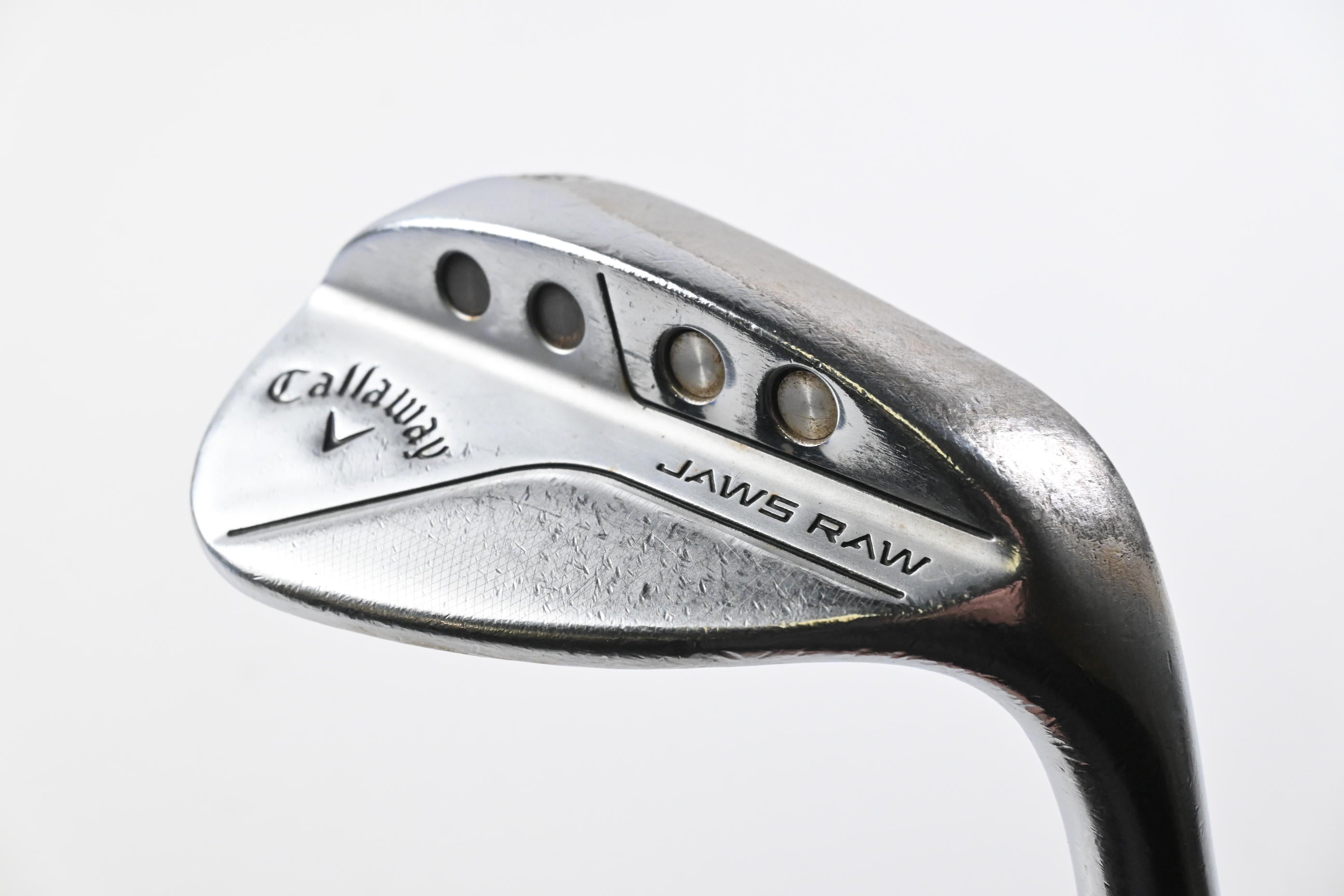 Callaway Jaws Raw Lob Wedge / 58 Degree / Stiff Flex Dynamic Gold S400 Shaft
