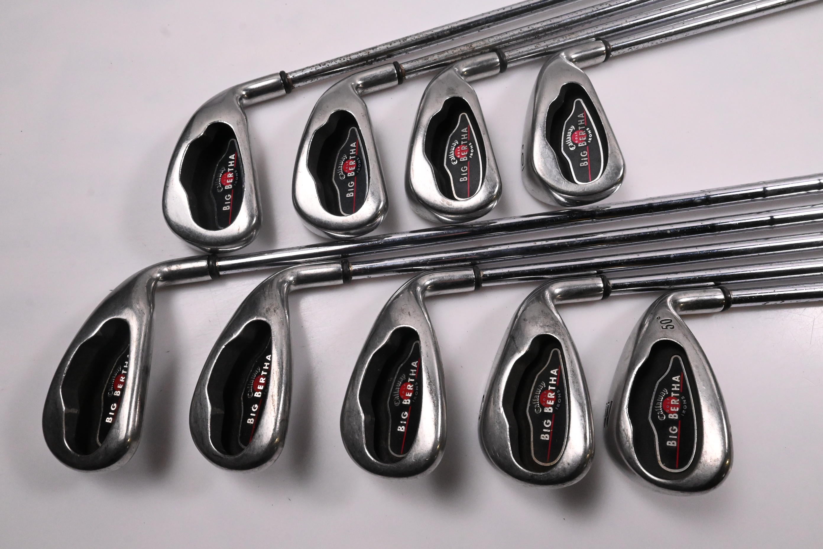 Callaway Big Bertha 2004 Irons / 3-PW+GW / UniFlex Callaway Shafts