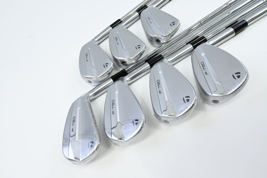 Taylormade P790 2025 Irons / 4-PW / Stiff Flex Dynamic Gold 115 S300 Shafts