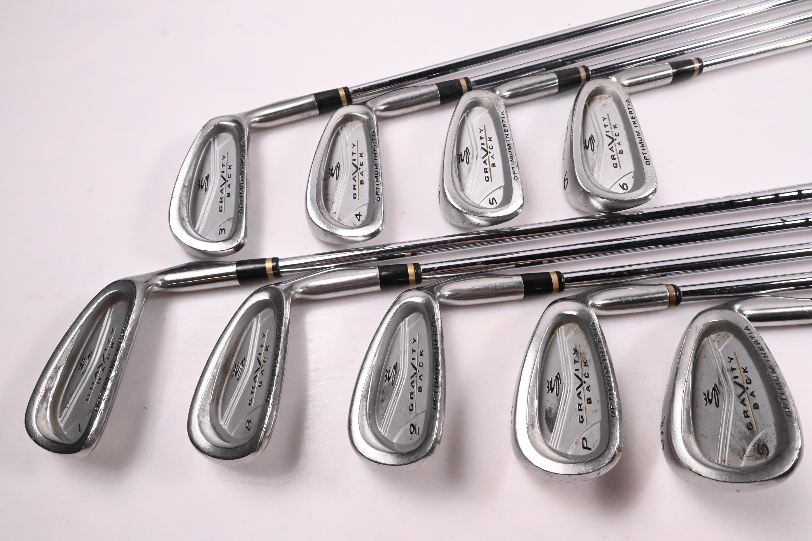 Cobra Gravity Back Irons / 3-PW+SW / Regular Flex Cobra Shafts