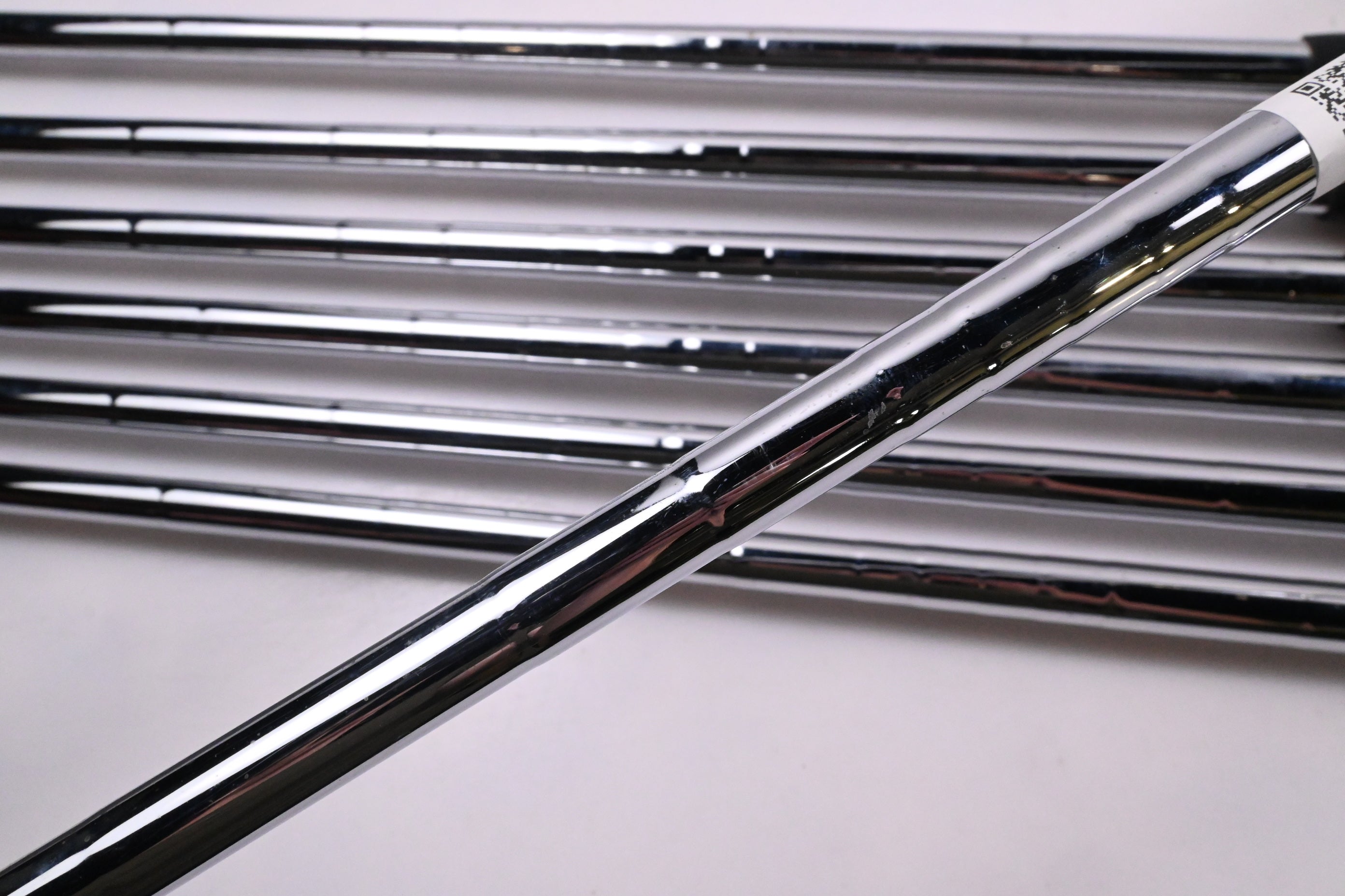 Ping G10 Irons / 4-PW+SW / White Dot / Stiff Flex Ping AWT / No #7 Iron