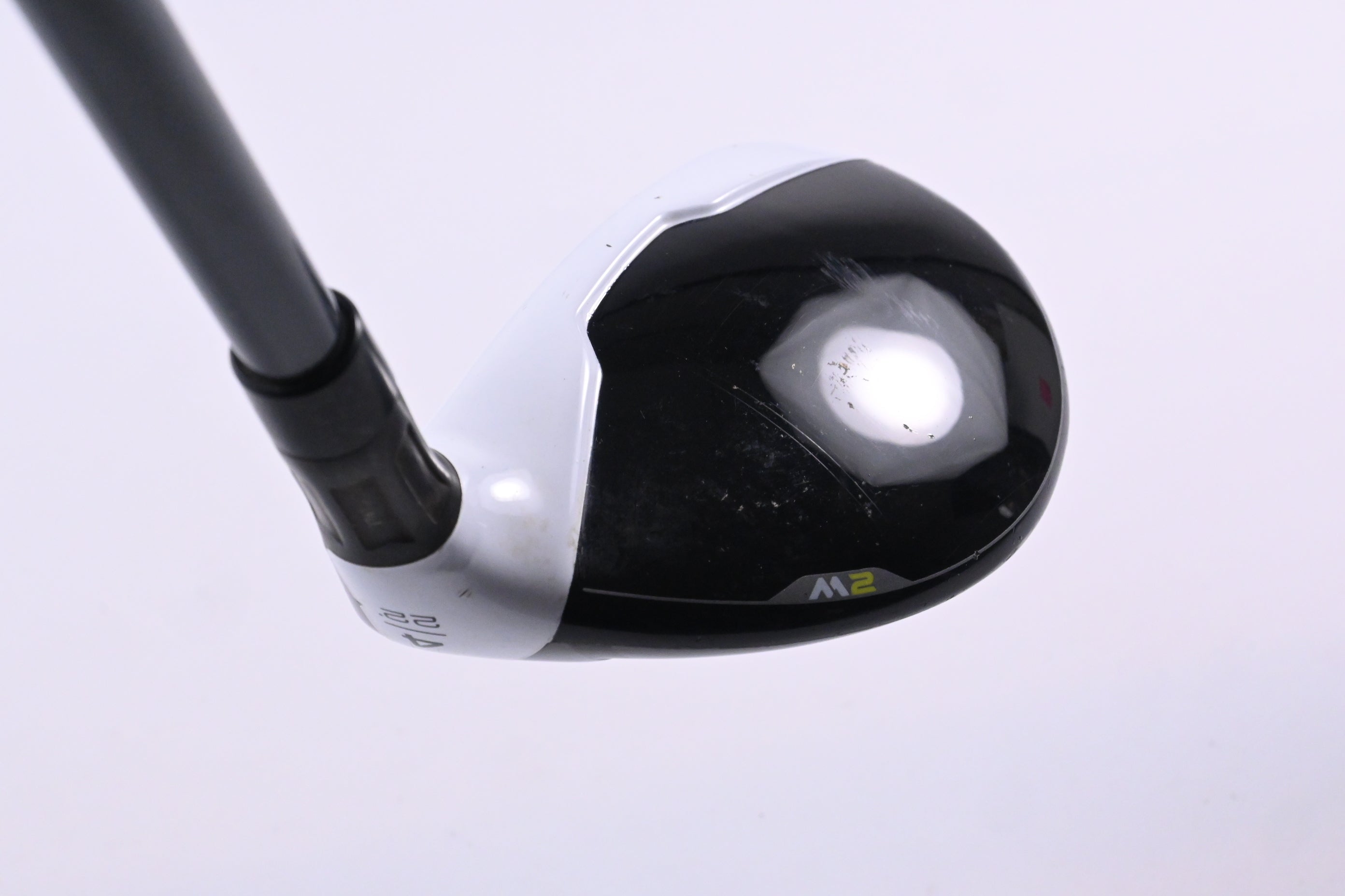 Taylormade M2 2017 #4 Hybrid / 22 Degree / Regular Flex M2 REAX 65 Shaft