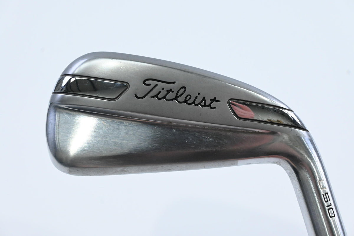 Titleist U510 #4 Iron / 22 Degree / Regular Flex HZRDUS Smoke Black RDX 80 Shaft