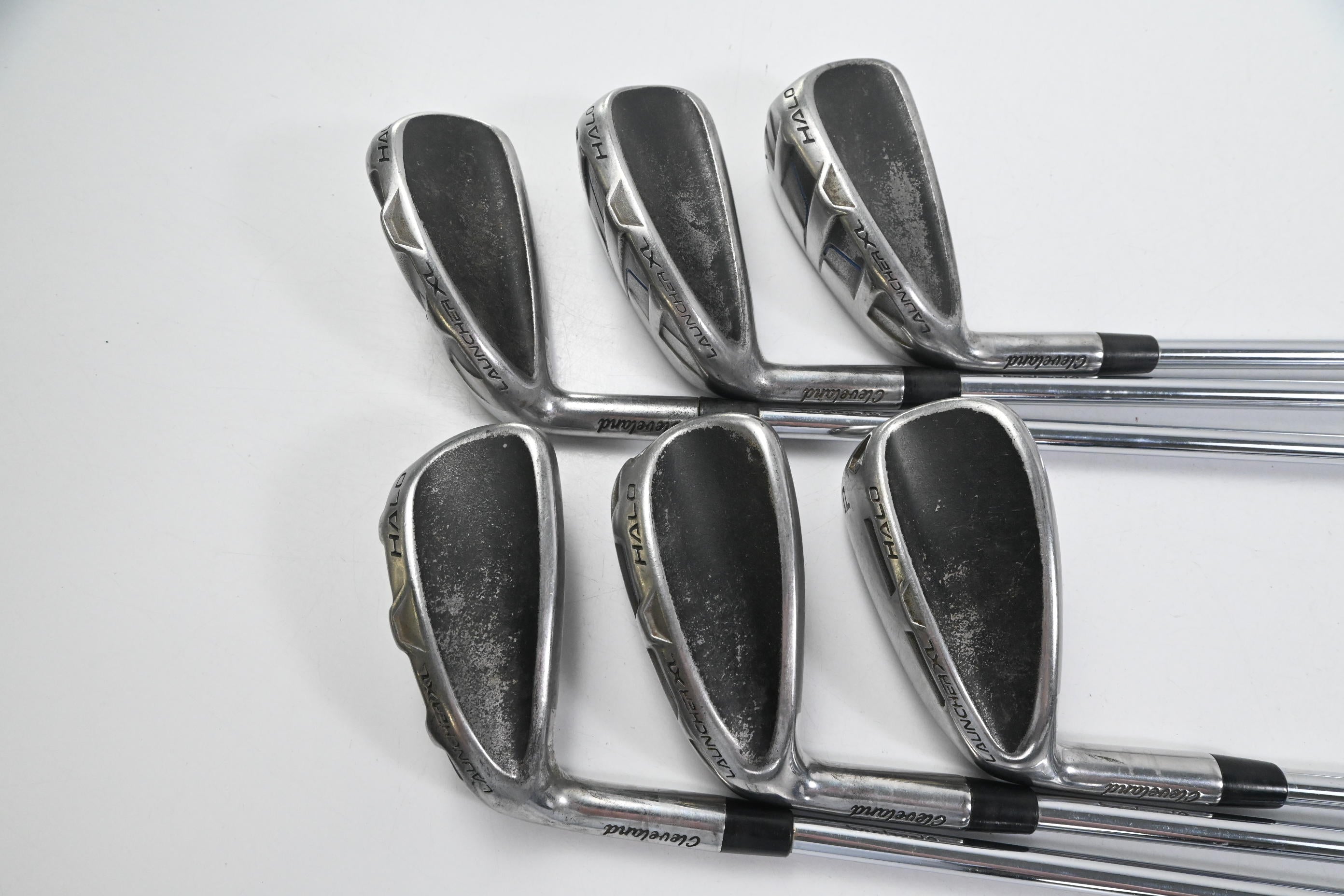 Left Hand Cleveland Launcher XL Halo Irons / 5-PW / Regular Flex XP 90 R300