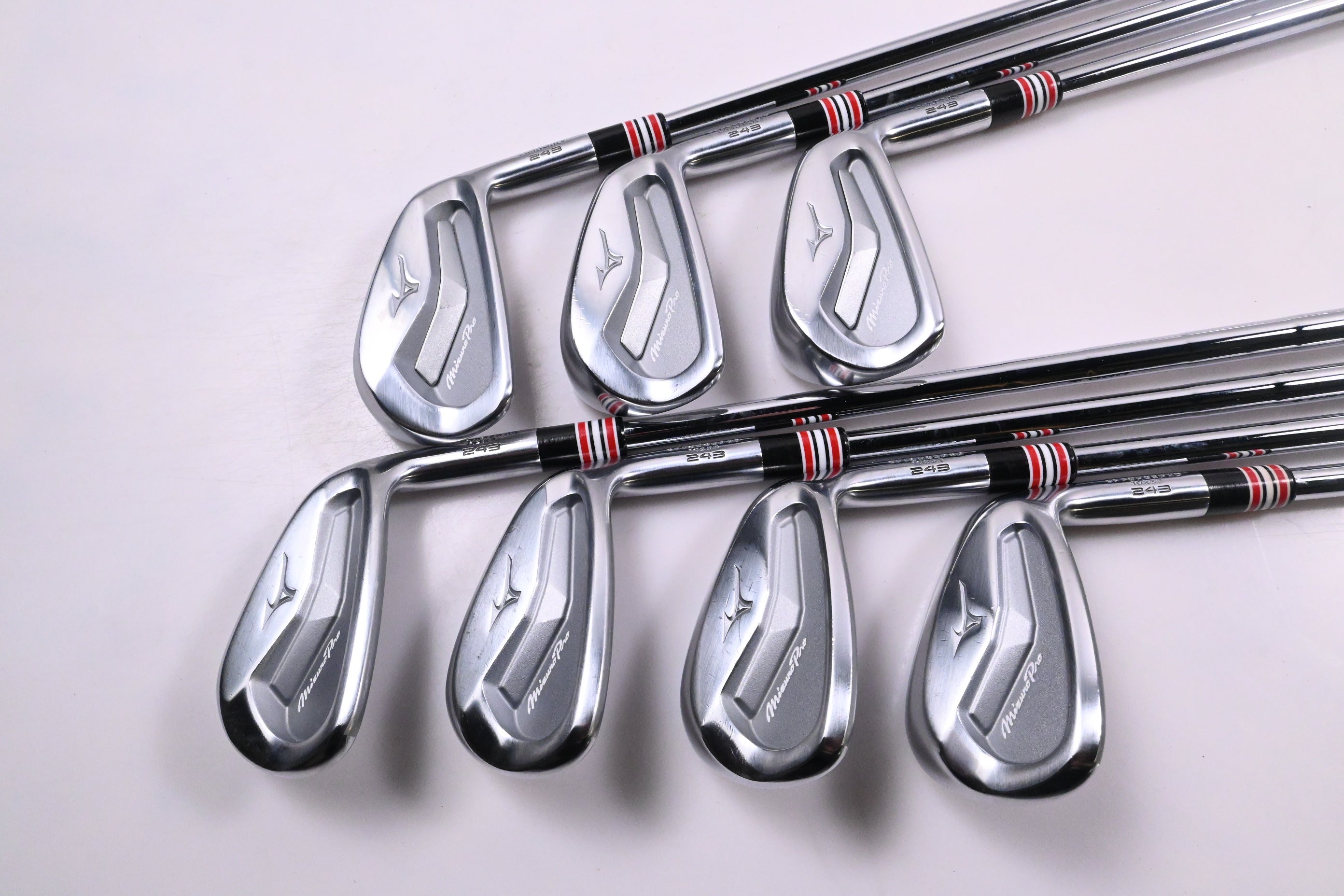 Mizuno Pro 243 Irons / 5-PW+GW / Stiff Flex KBS Tour 120 Shafts