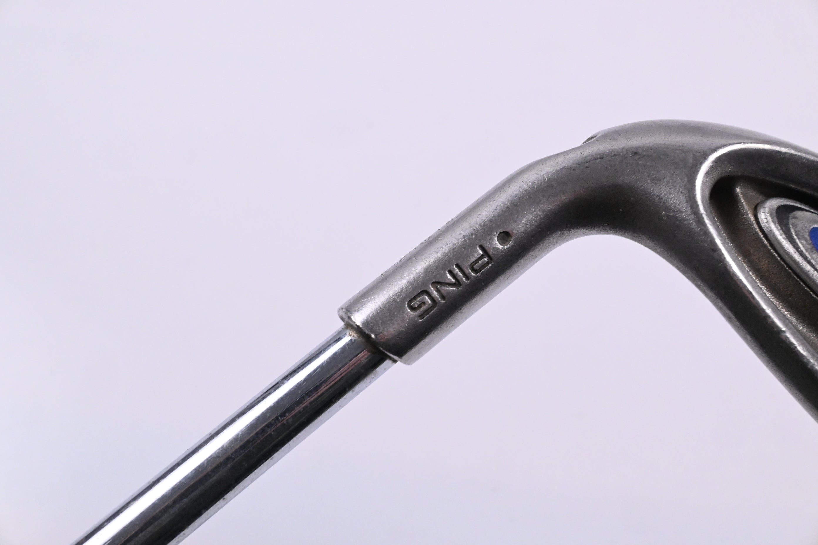 Left Hand Ping i5 Pitching Wedge / 46 Degree / Black Dot / Wedge Flex Steel
