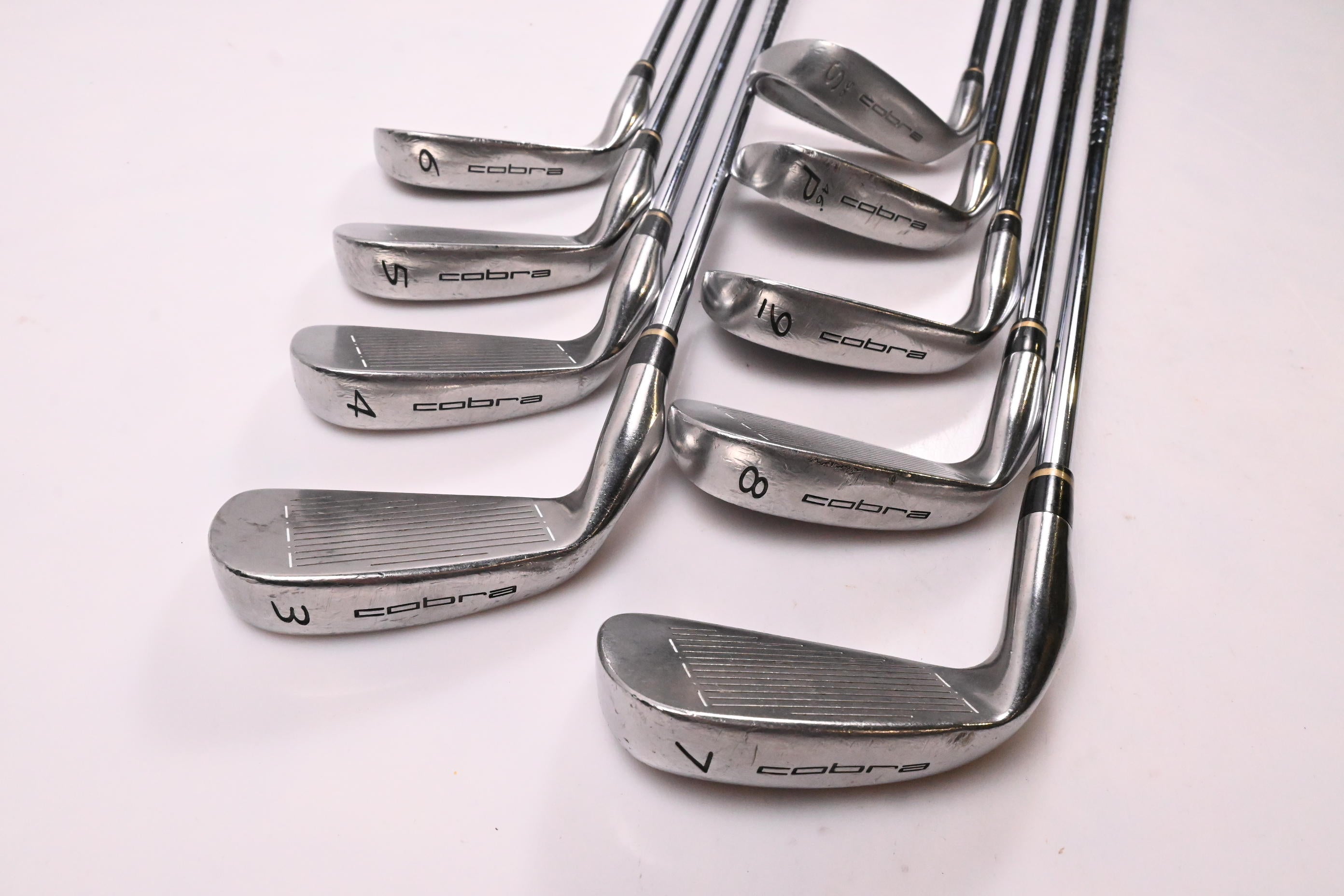 Cobra Gravity Back Irons / 3-PW+SW / Regular Flex Cobra Shafts