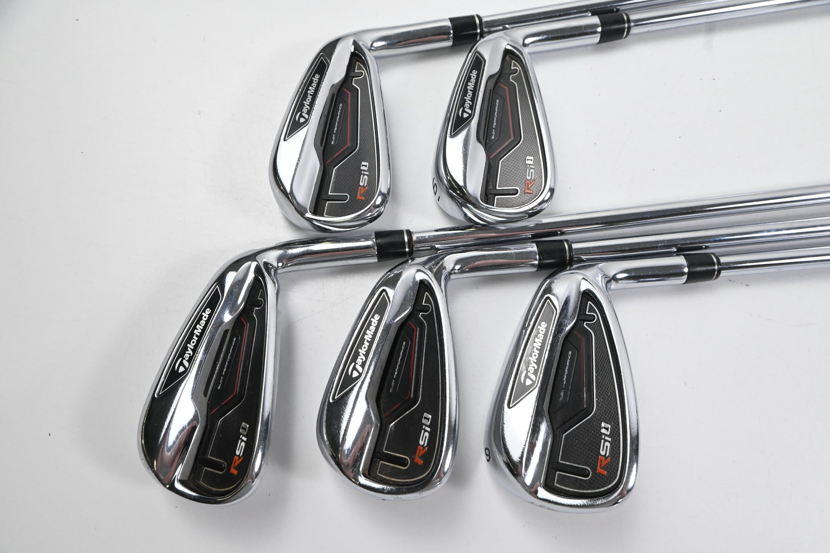 Taylormade RSi1 Irons / 5-9i / Regular Flex REAX Steel 90 Shafts