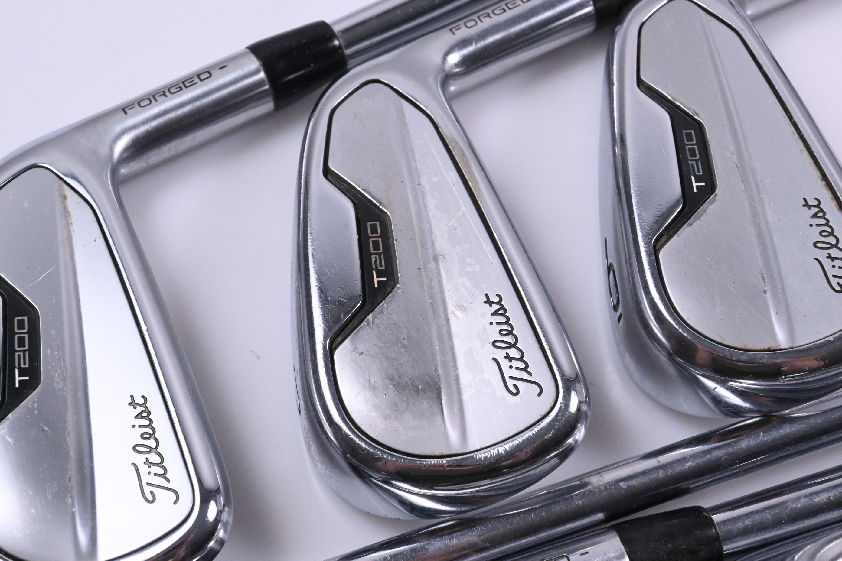 Titleist T200 2021 Irons / 4-PW / Regular Flex AMT Black R300 Shafts