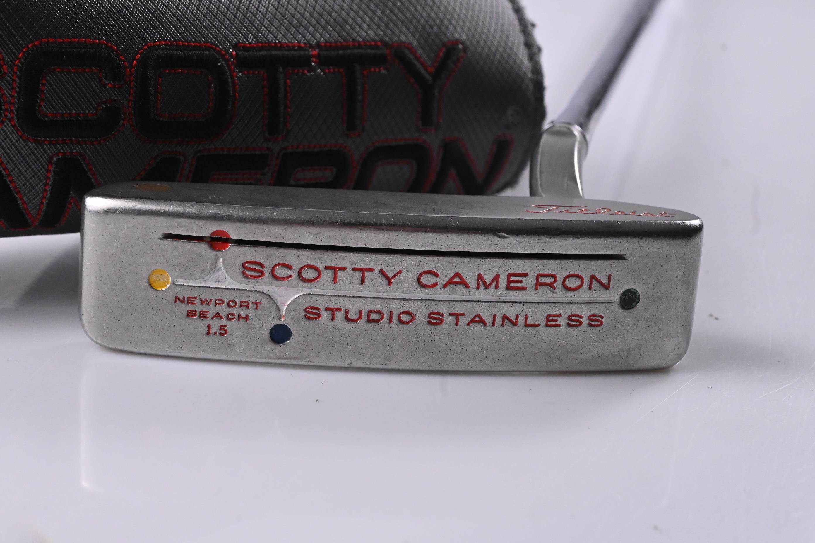 Scotty Cameron Studio Stainless Newport Beach 1.5 Putter / 35 Inch