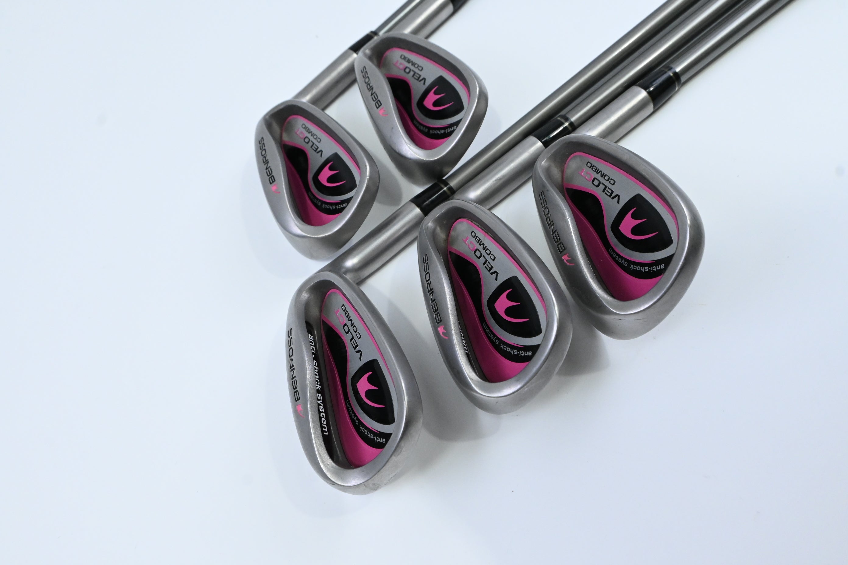 Ladies Benross Velo CT Irons / 7-PW+SW / Ladies Flex Grafalloy ProLaunch