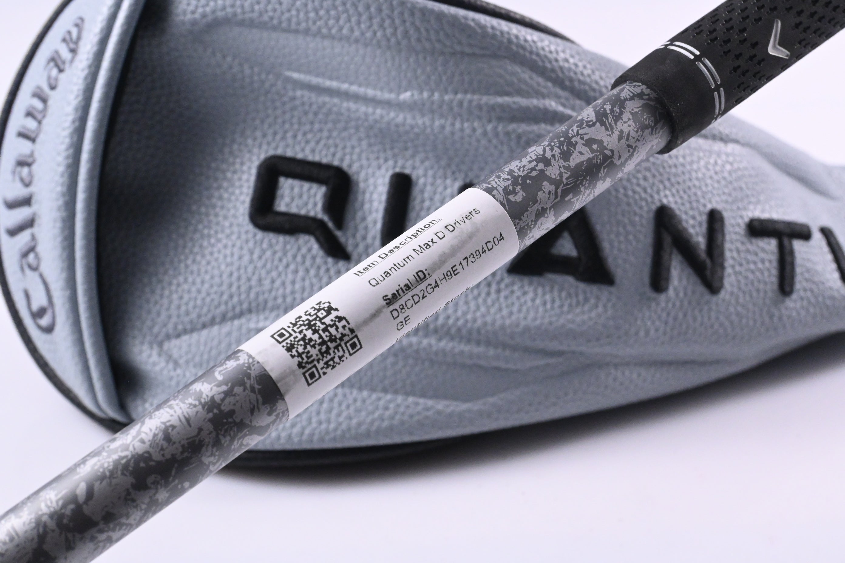 Callaway Quantum Max D Driver / 10.5 Degree / Regular Flex Denali Frost Silver
