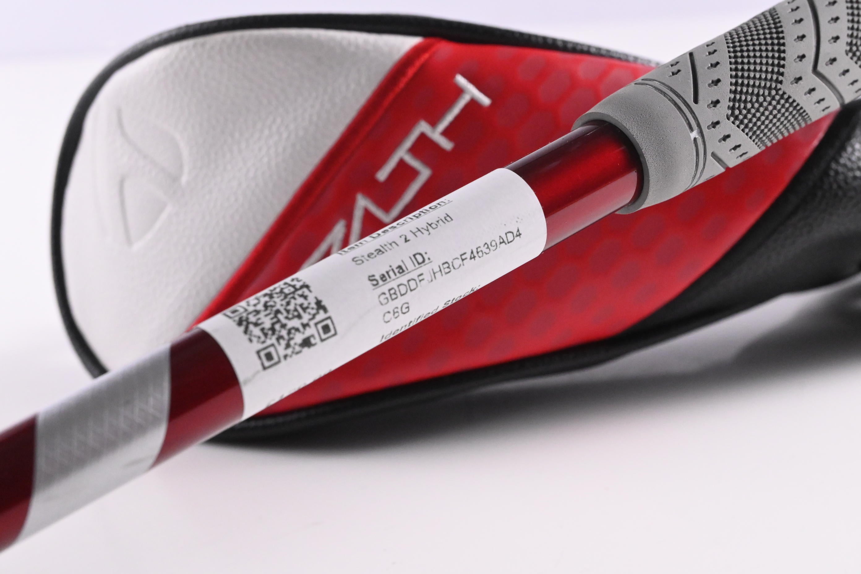 Taylormade Stealth 2 #3 Hybrid / 19 Degree / Stiff Flex Ventus TR Red 7 Shaft