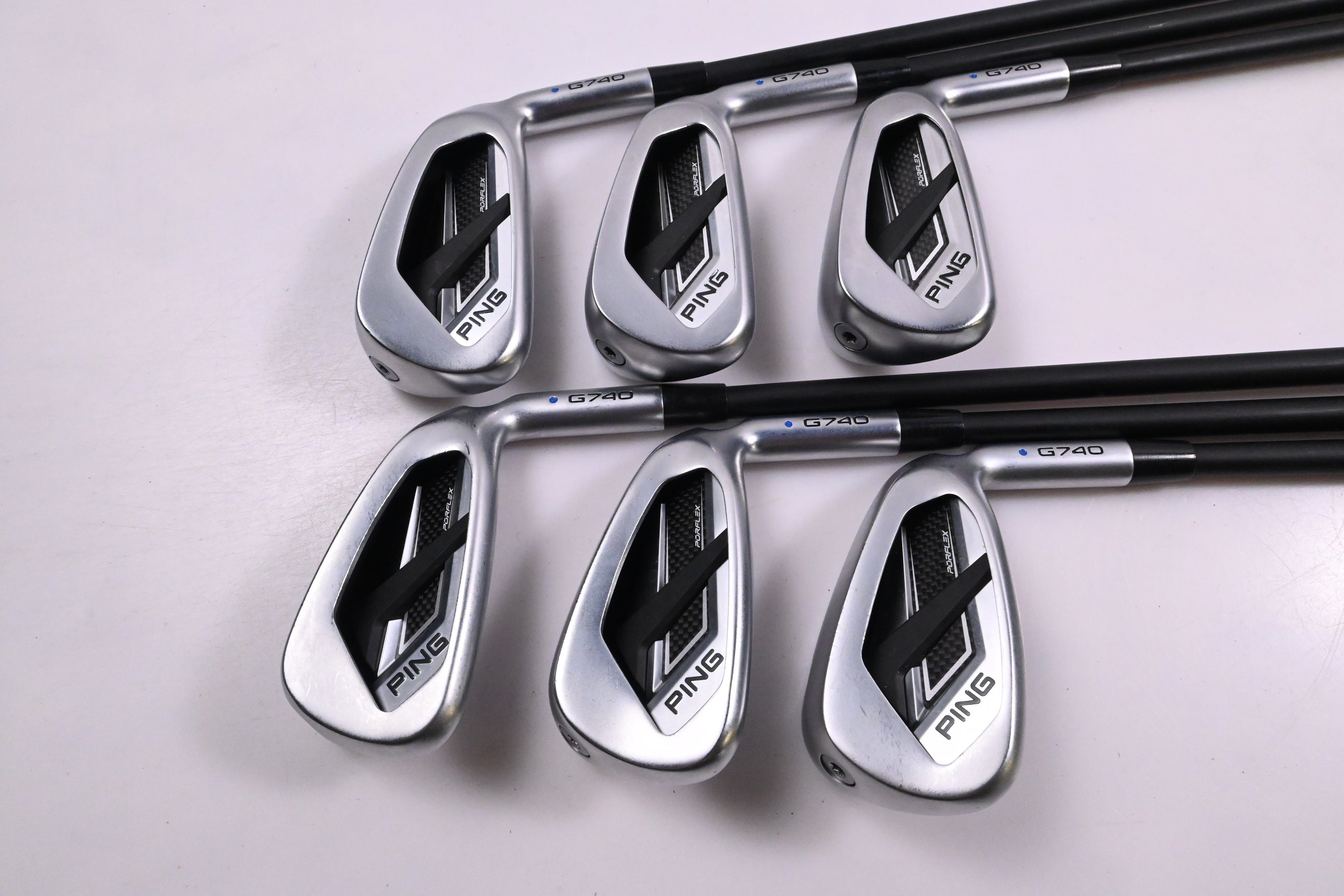 Ping G740 Irons / 5-PW / Blue Dot / Regular Flex Ping Alta CB Blue Shafts