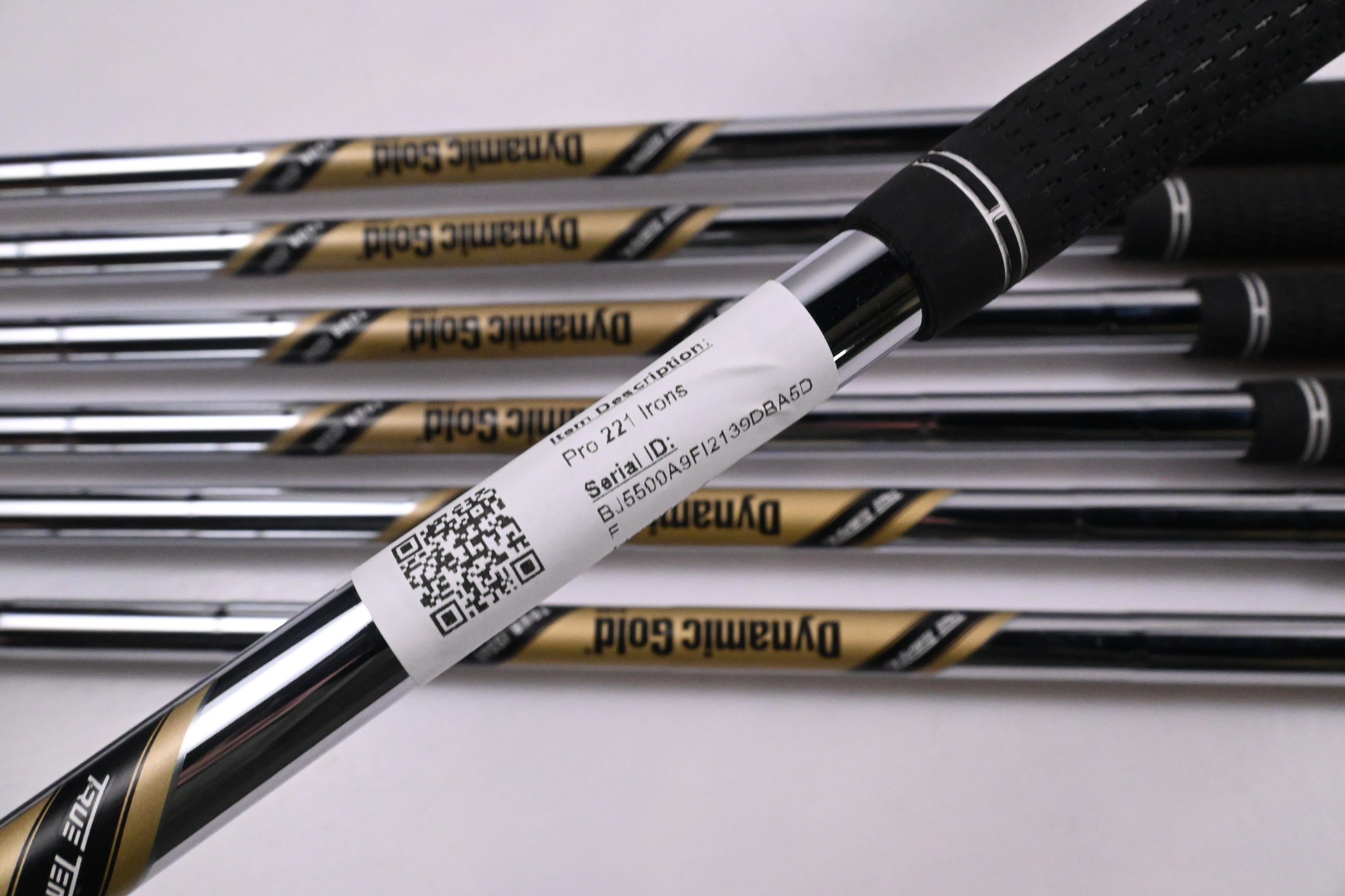 Mizuno Pro 221 / MP-20 Combo Irons / 4-PW / X-Stiff Dynamic Gold X100 Shafts