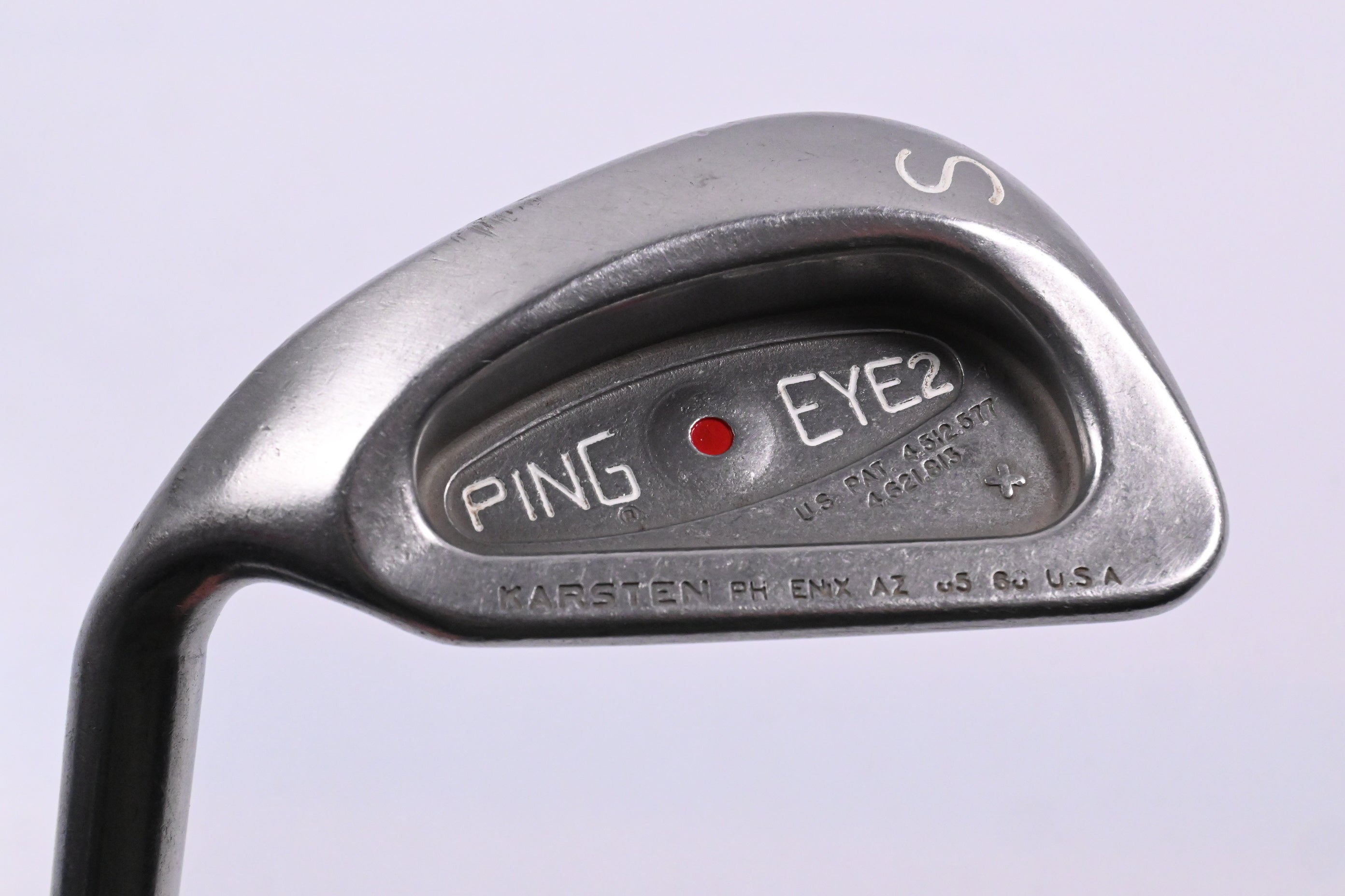Left Hand Ping Zing Sand Wedge / 52 Degree / Red Dot / Stiff Flex Ping Karsten