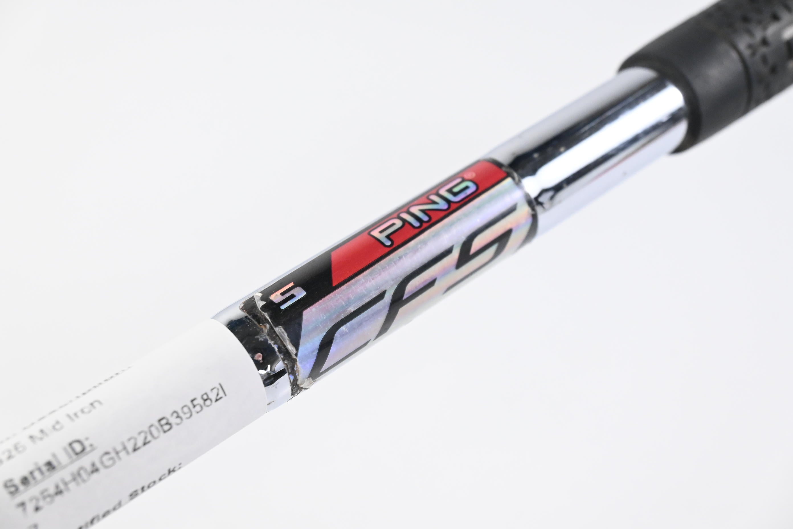 Ping G25 #6 Iron / White Dot / Stiff Flex Ping CFS Steel Shaft