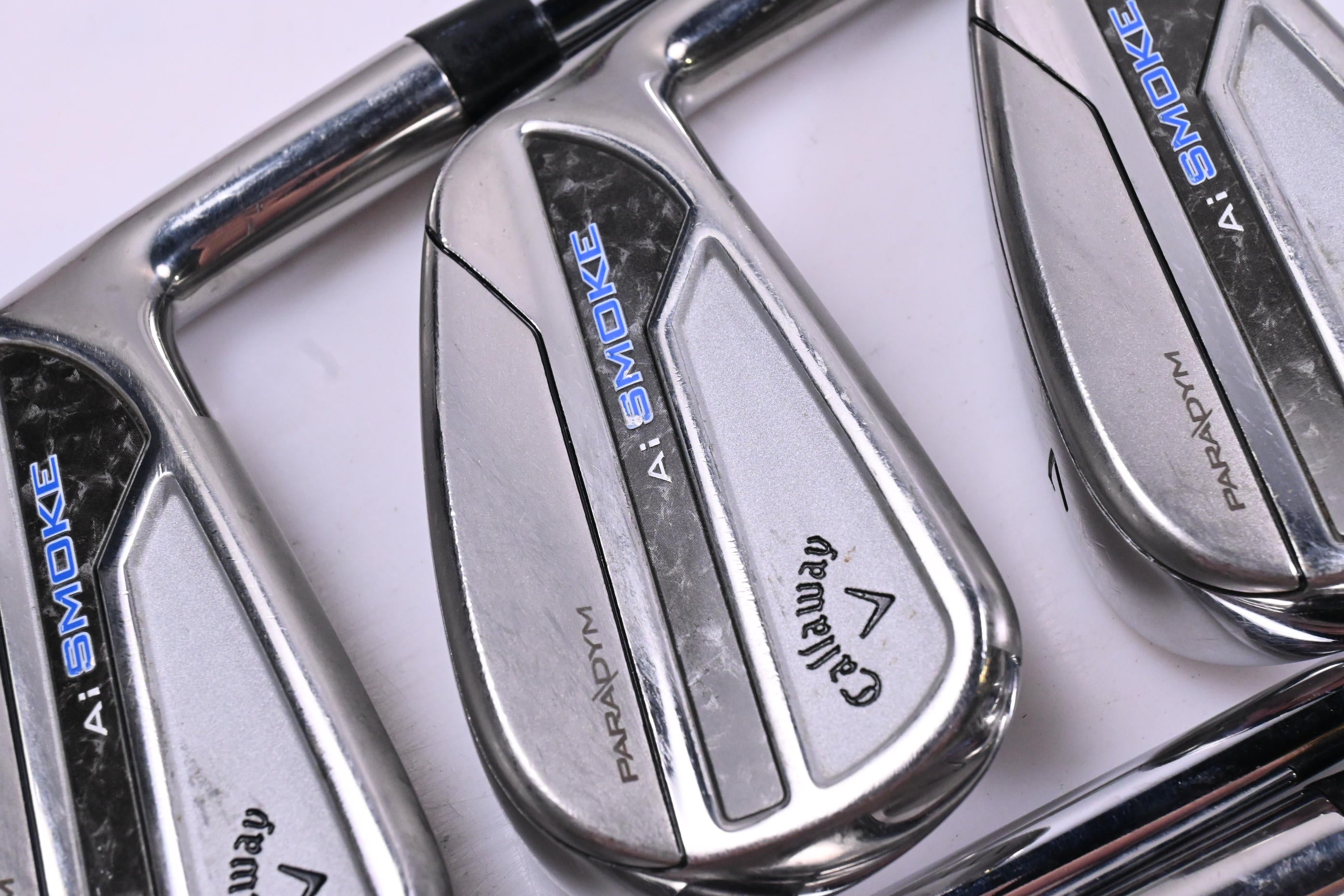 Callaway Paradym Ai Smoke Irons / 5-PW+GW / Regular Flex Elevate MPH 85 Shafts