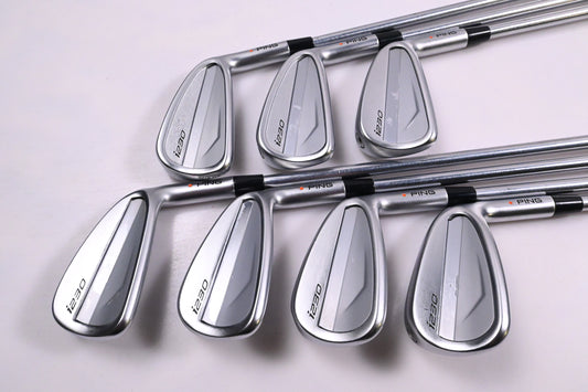 Ping i230 Irons / 4-PW / Orange Dot / Regular Flex Project X IO 105 Shafts