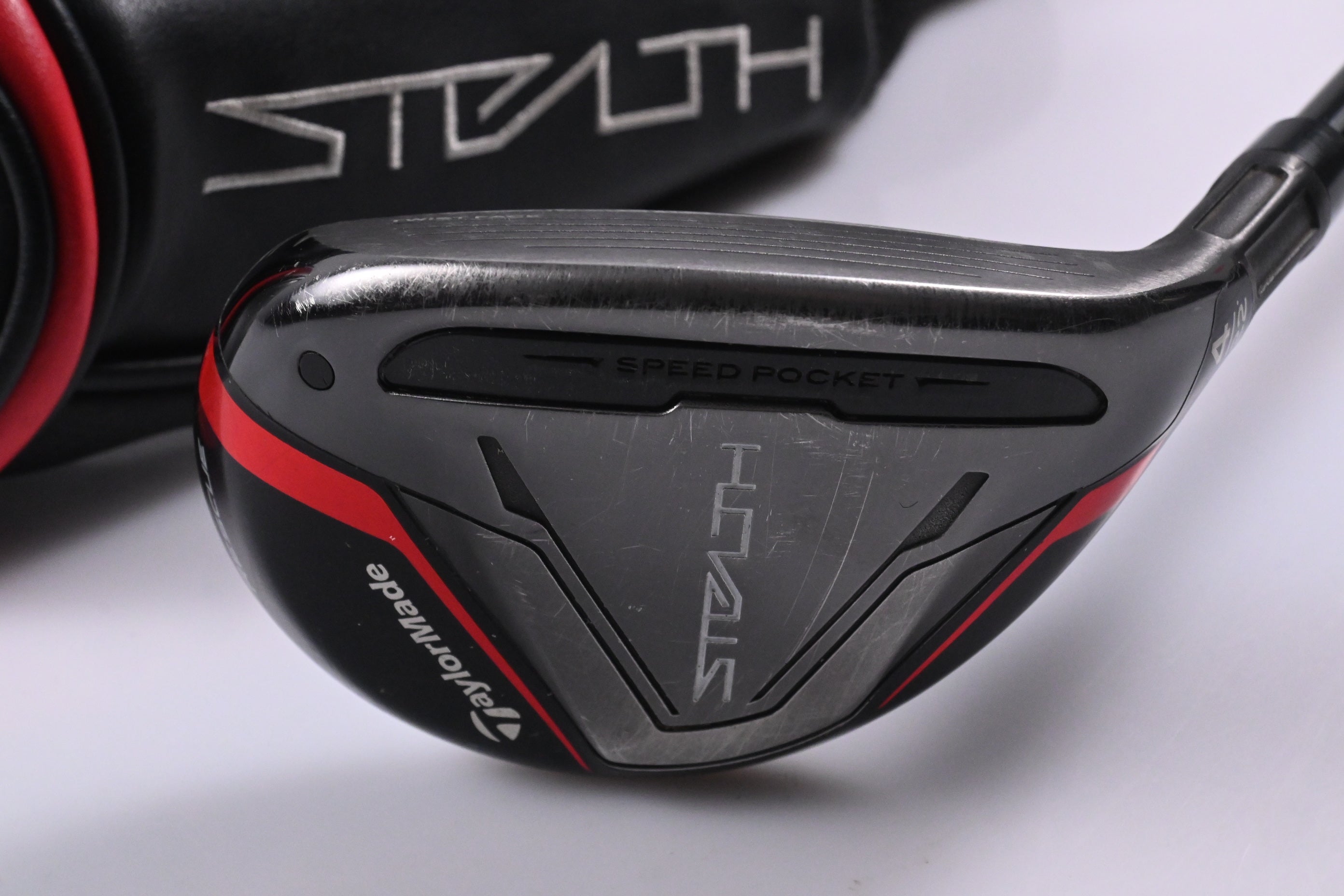 Taylormade Stealth #4 Hybrid / 22 Degree / Stiff Flex Ventus Red 7 Shaft