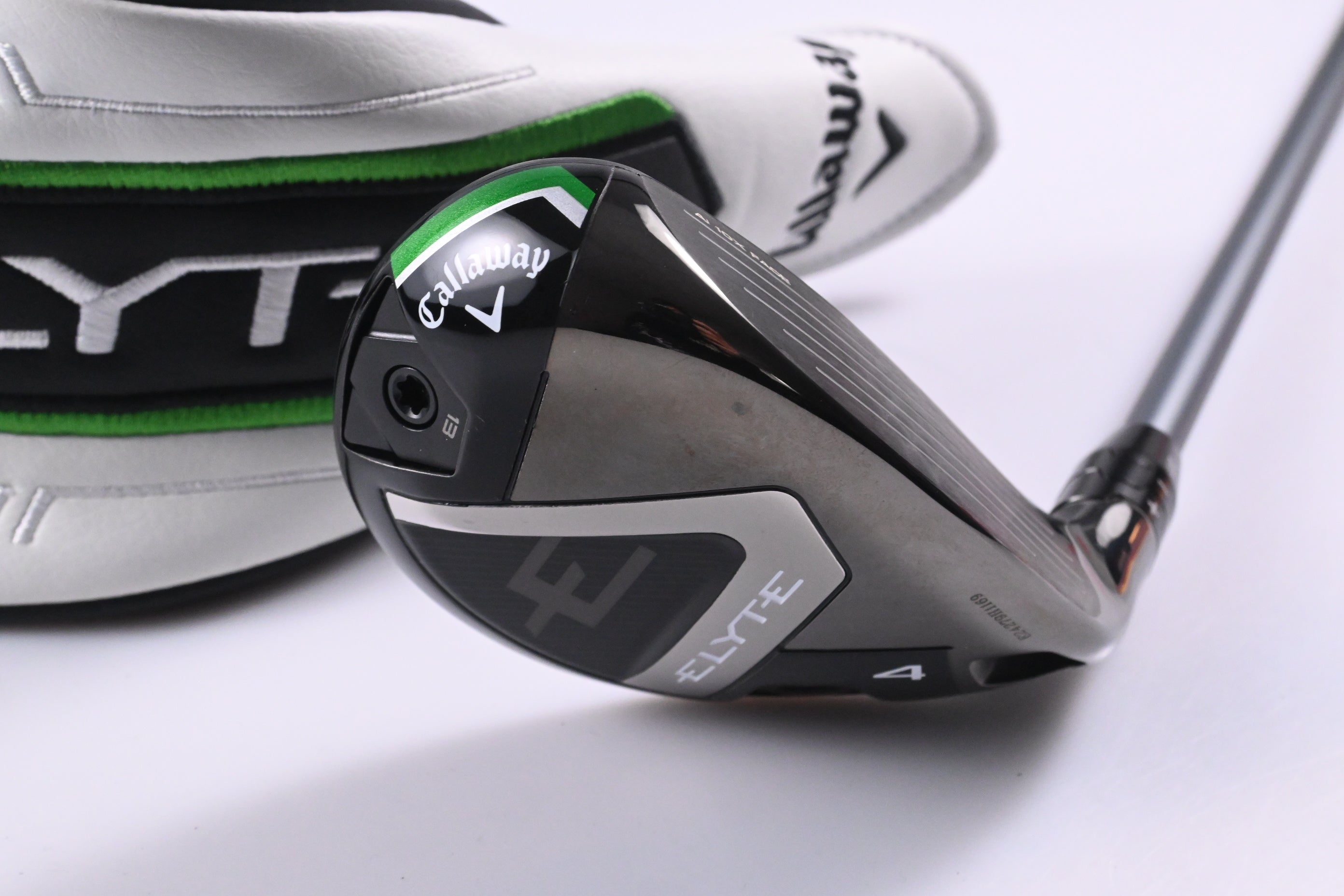 Callaway Elyte #4 Hybrid / 22 Degree / Regular Flex Denali Frost Silver 60 Shaft
