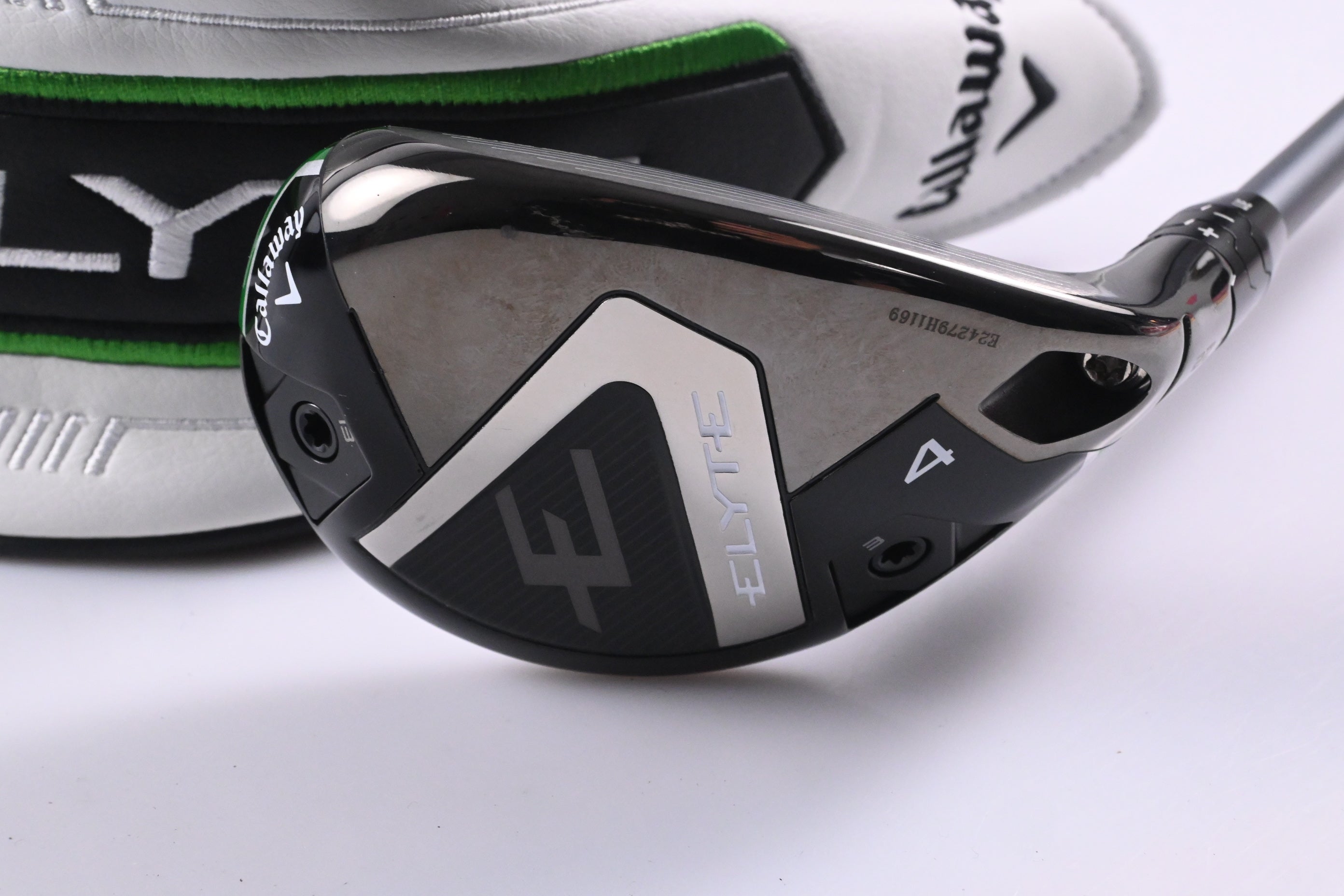Callaway Elyte #4 Hybrid / 22 Degree / Regular Flex Denali Frost Silver 60 Shaft