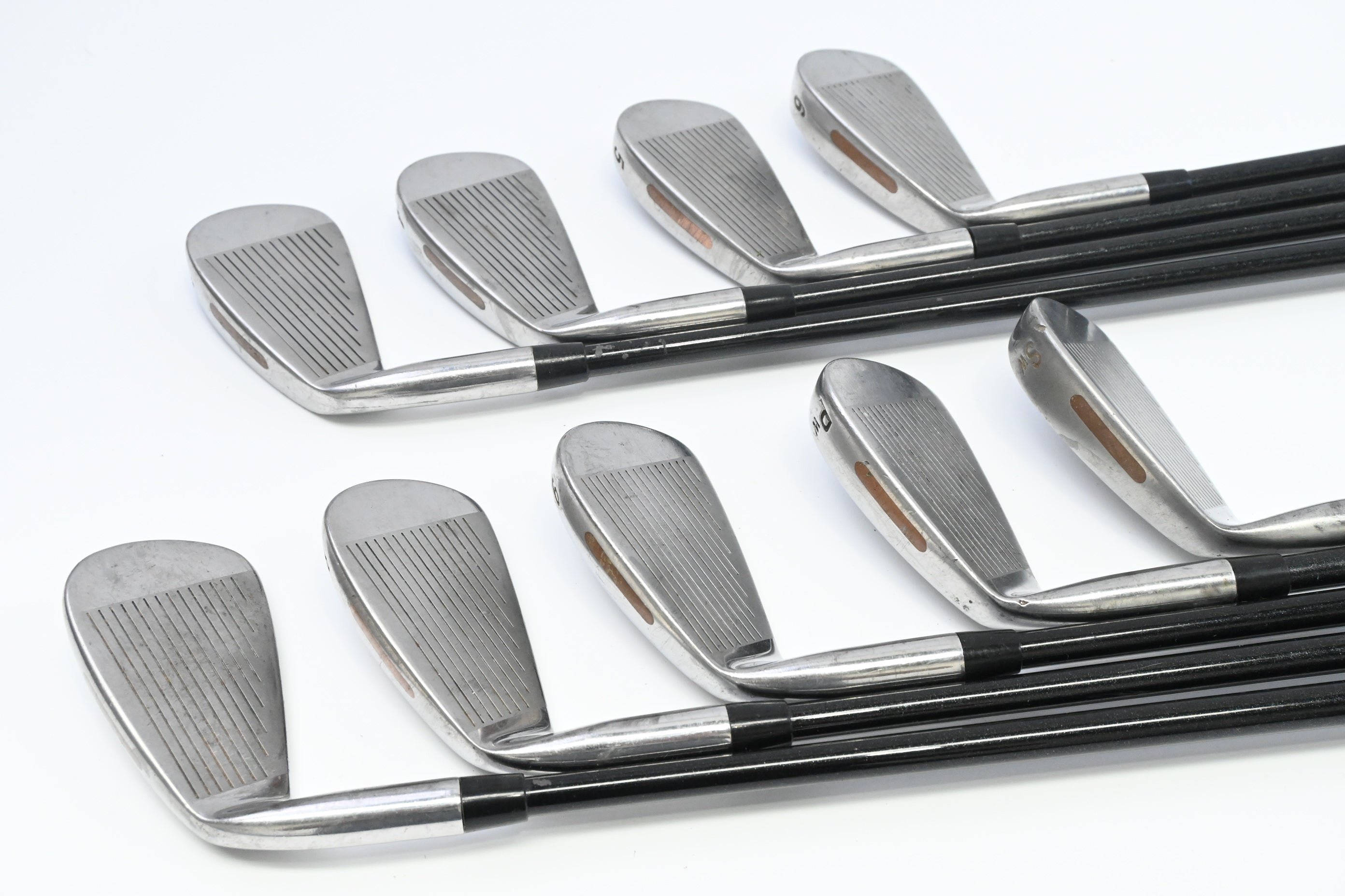 Lf401 Cu-Tungsten Irons / 3-PW+SW / Regular Flex Graphite Shaft