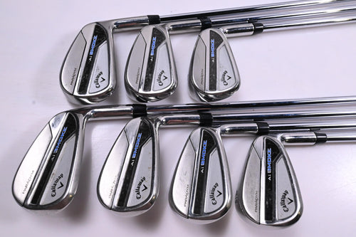 Callaway Paradym Ai Smoke Irons / 5-PW+GW / Regular Flex Elevate MPH 85 Shafts