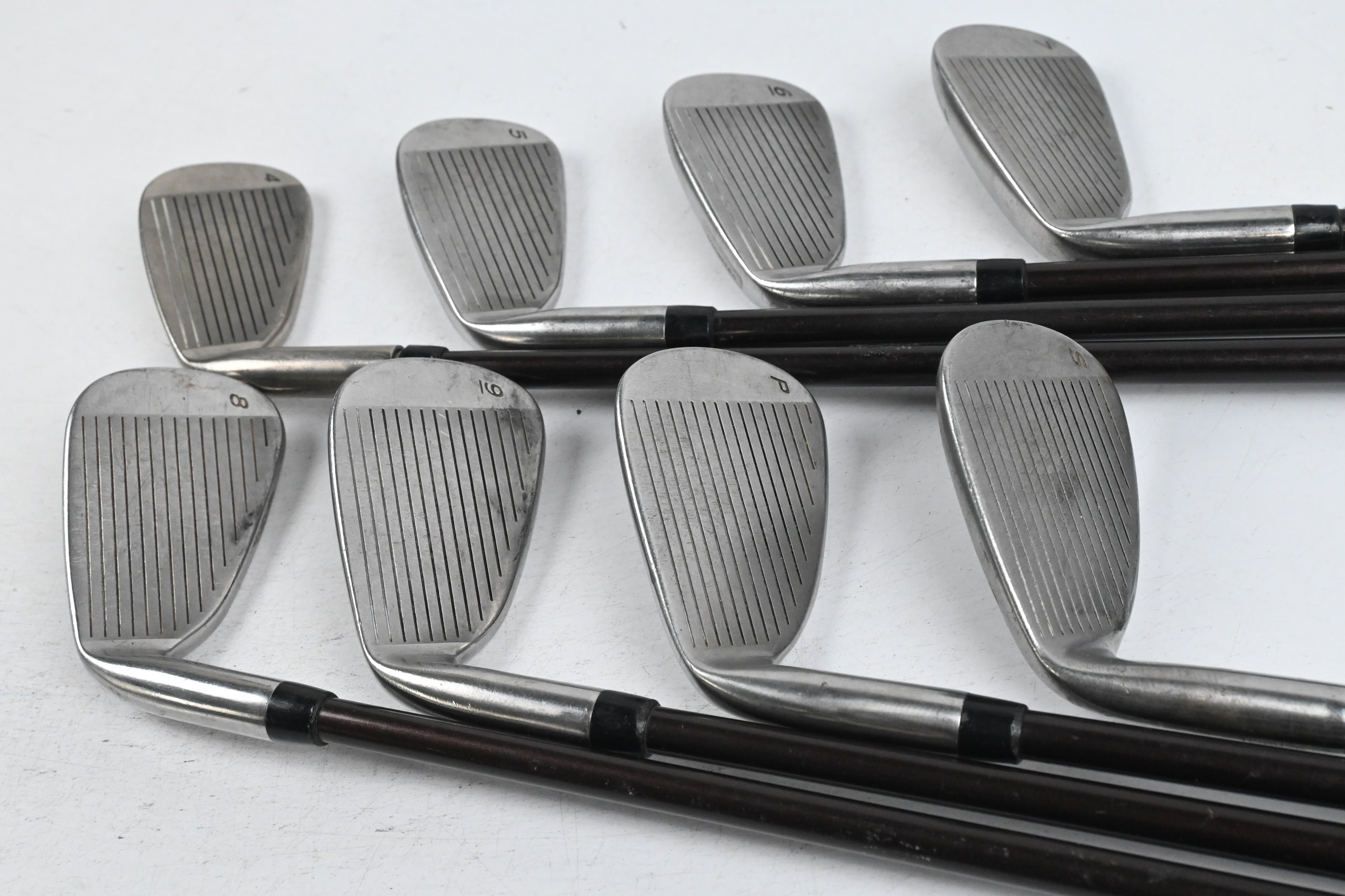 Taylormade Firesole Irons / 4-PW+SW / Regular Flex Taylormade Bubble 80 Shafts