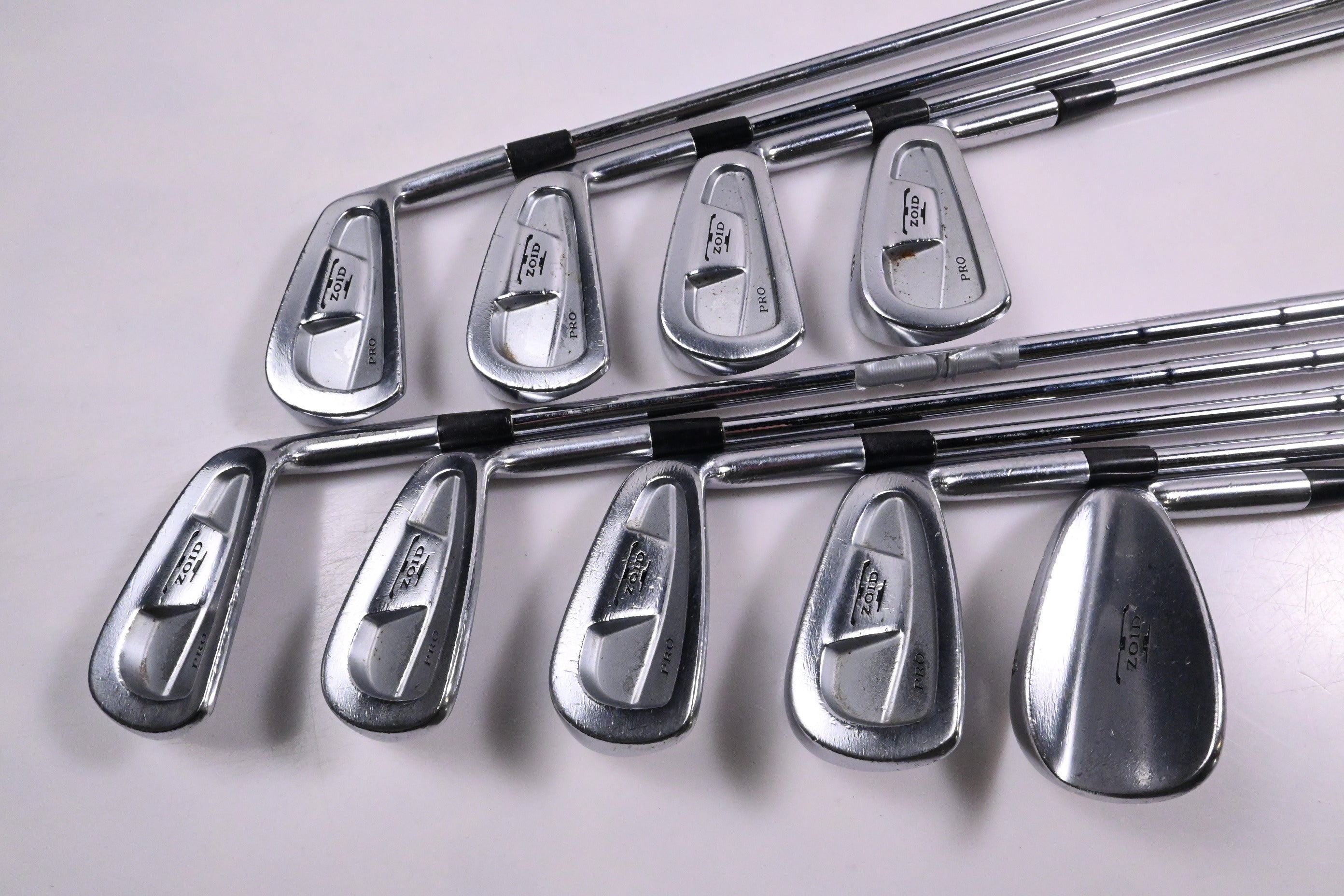 Mizuno T-Zoid Pro Irons / 3-PW+SW / Regular Flex Dynamic Gold R400U Shafts