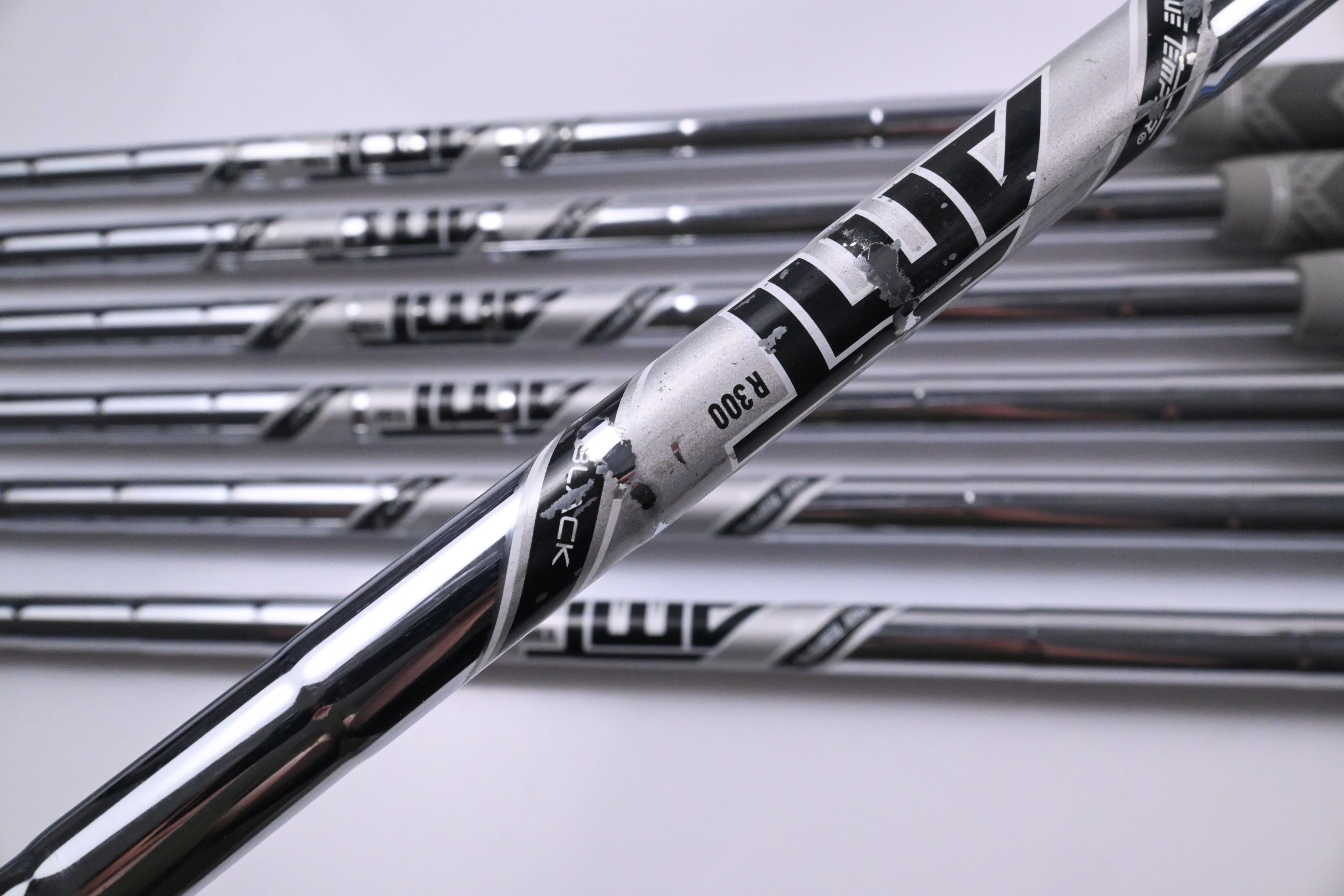 Titleist T200 2021 Irons / 4-PW / Regular Flex AMT Black R300 Shafts