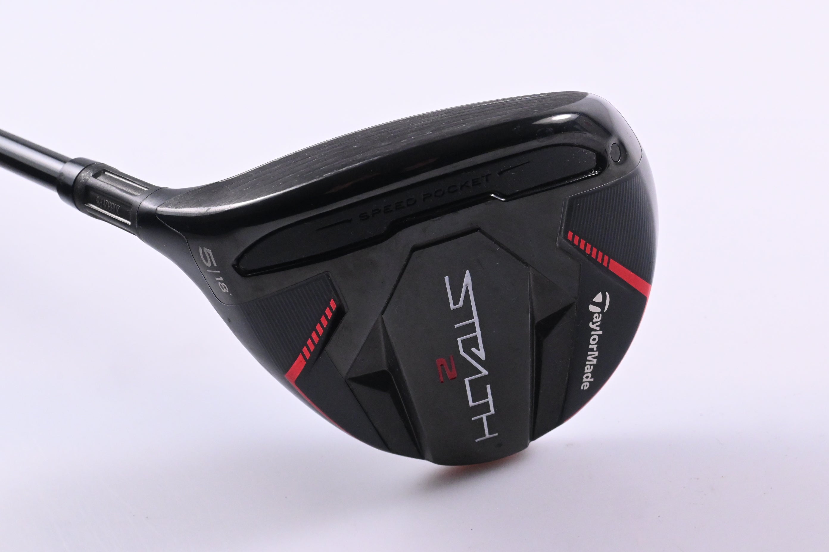 Left HandTaylormade Stealth 2 #5 Wood / 18 Degree / Stiff Flex Ventus TR Red 6