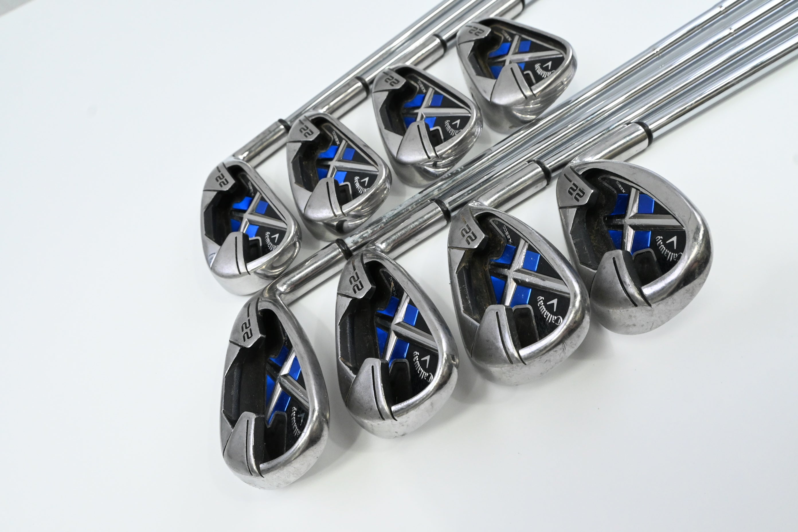 Callaway X-22 Irons / 4-PW+SW / Uniflex Callaway X Shafts