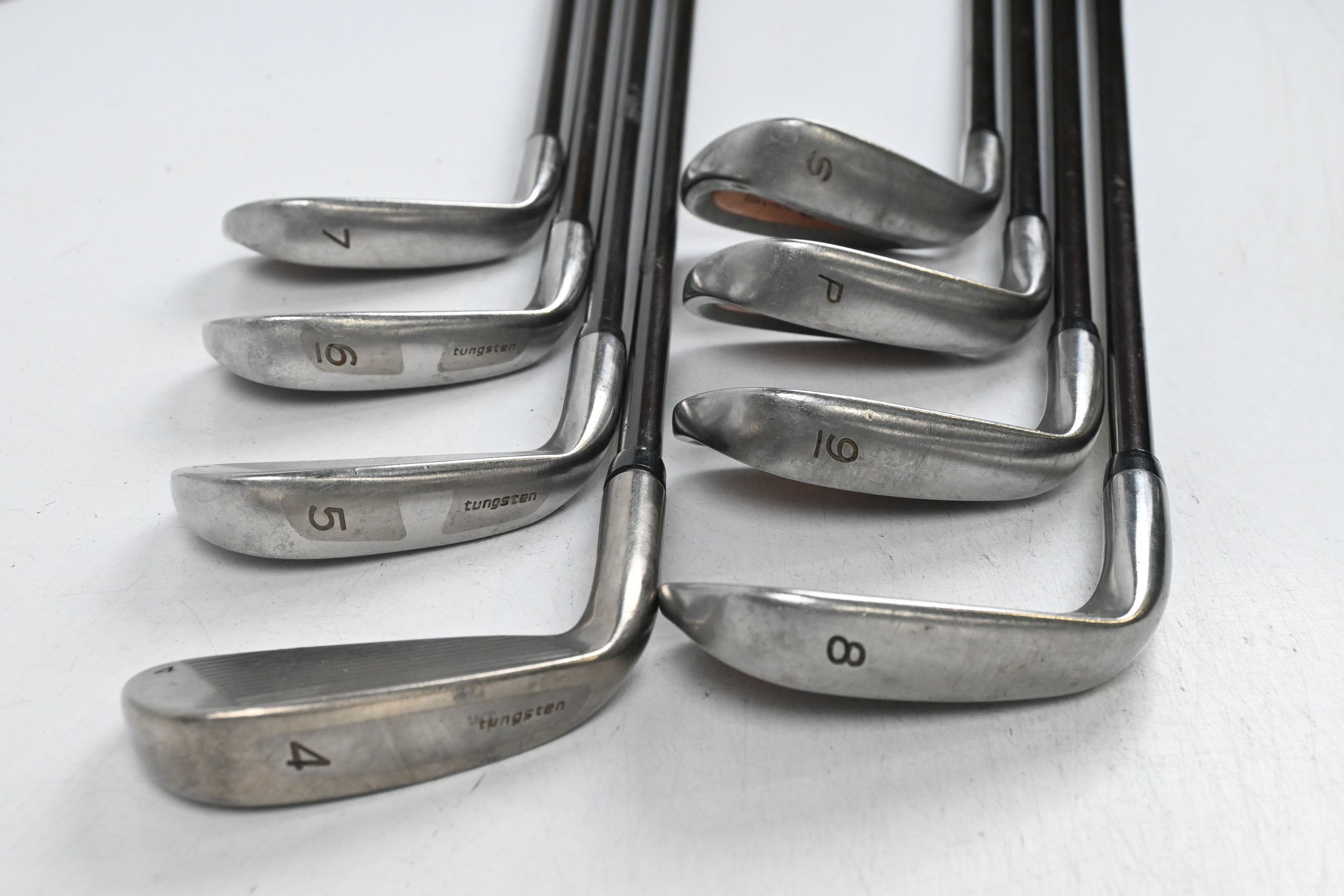 Taylormade Firesole Irons / 4-PW+SW / Regular Flex Taylormade Bubble 80 Shafts