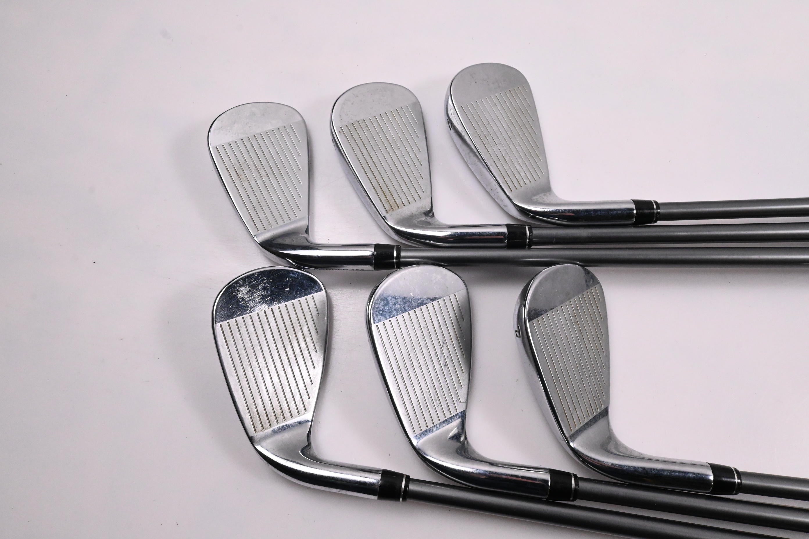 Callaway Paradym X Irons / 5-PW / Regular Flex Hzrdus Gen4 Silver 65 Shafts