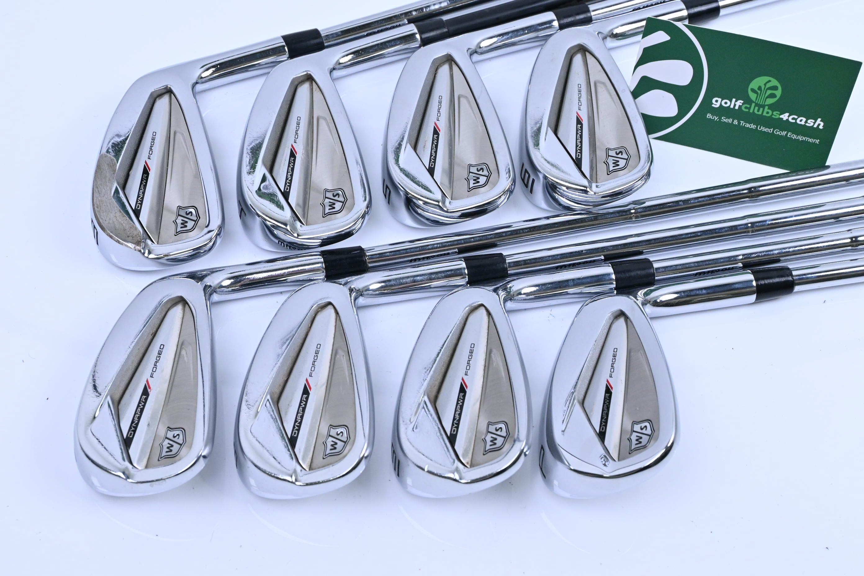 Wilson Dynapower 2023 Forged Irons / 3-PW / X-Flex Dynamic Gold Mid X100 115 Shafts