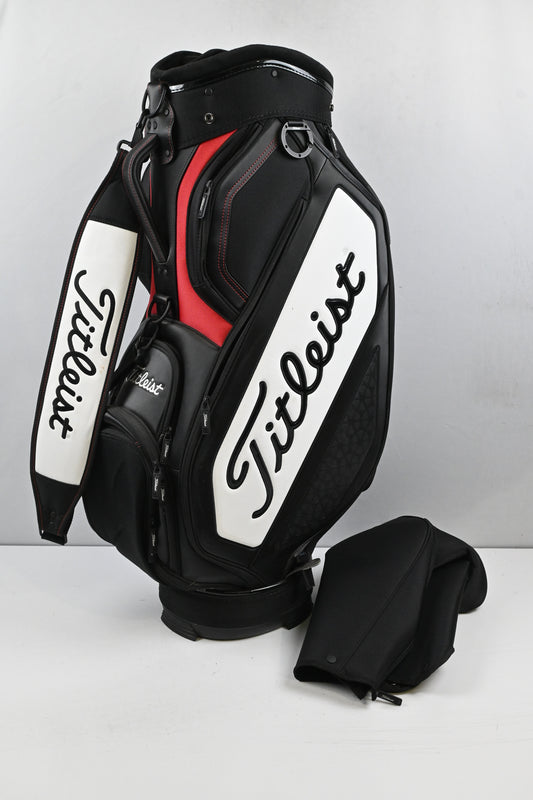 Titleist Tour Bag / 6-Way Divider / Black, Red, White