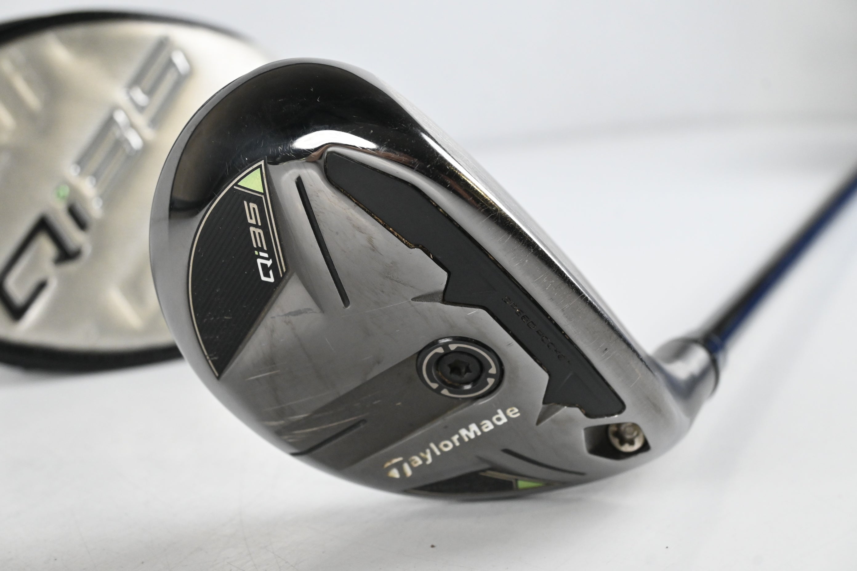 Taylormade Qi35 #4 Hybrid / 22 Degree / Stiff Flex Hzrdus Gen 4 Black 80 Shaft
