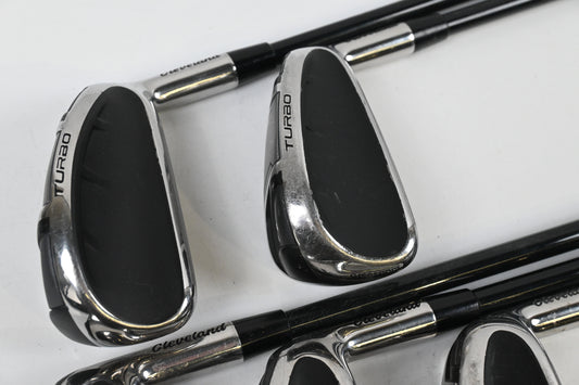 Cleveland Launcher HB Turbo Irons / 6-PW / Regular Flex Miyazaki Shafts
