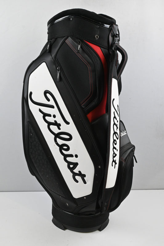 Titleist Tour Bag / 6-Way Divider / Black, Red, White