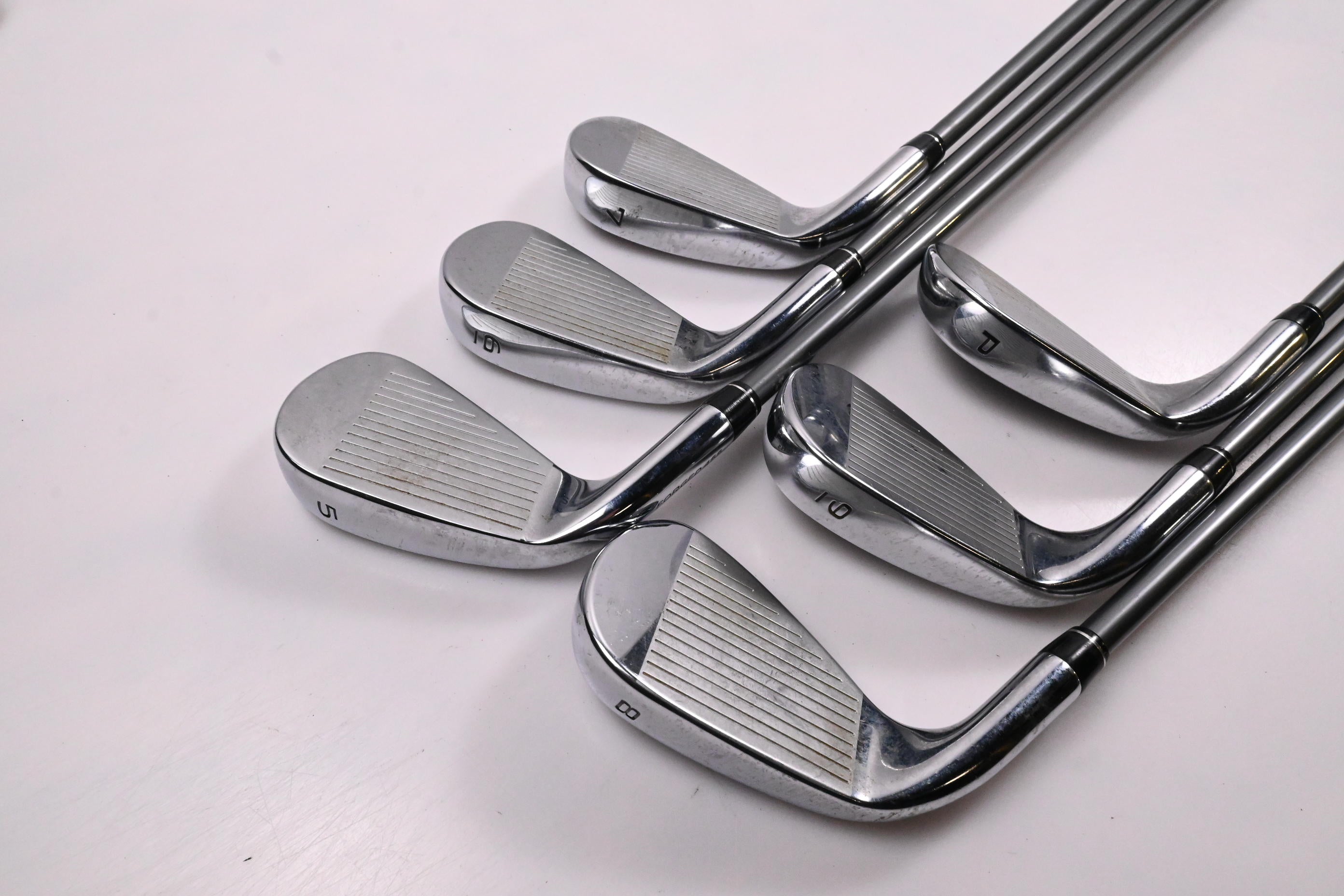 Callaway Paradym X Irons / 5-PW / Regular Flex Hzrdus Gen4 Silver 65 Shafts