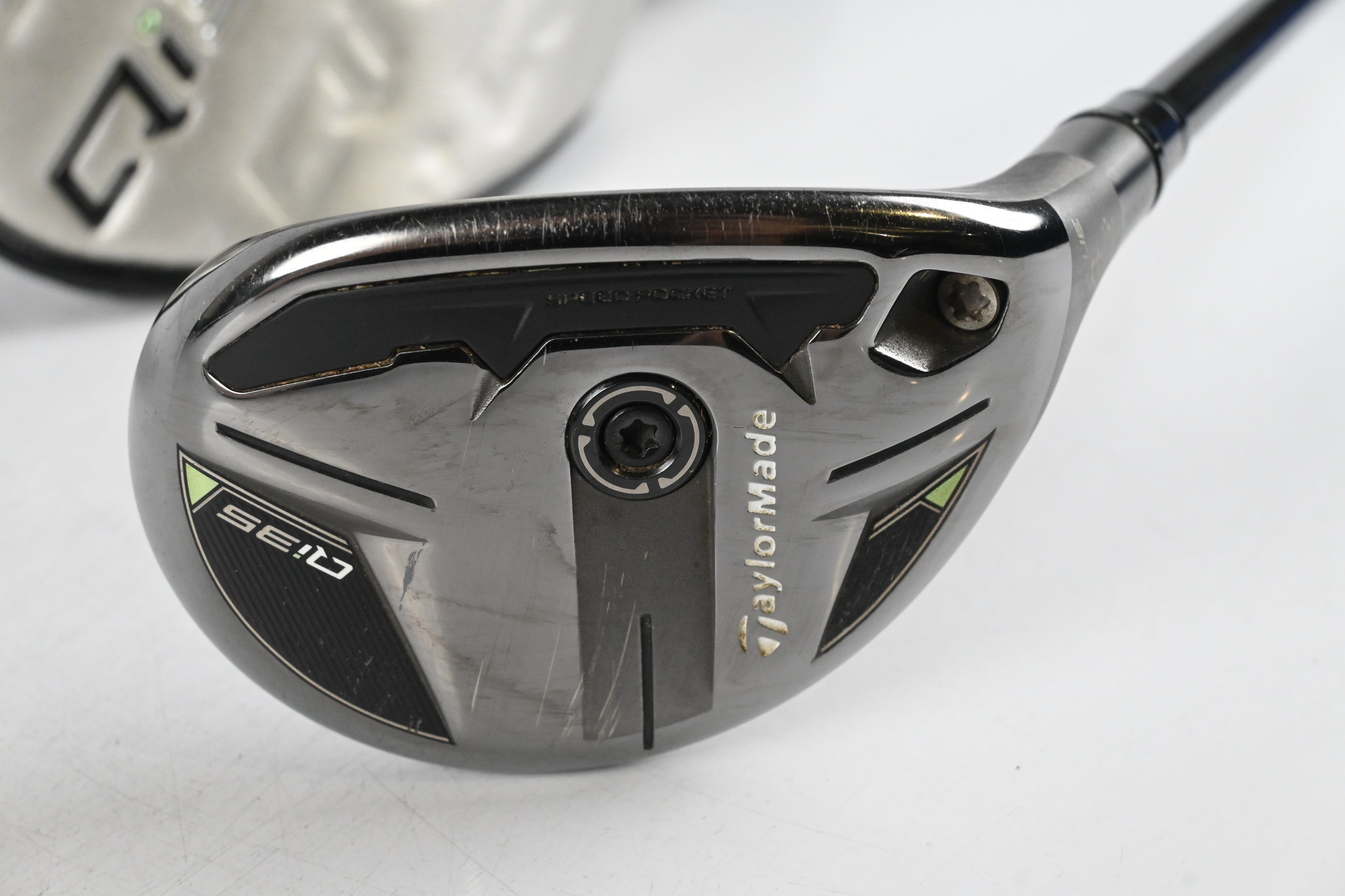 Taylormade Qi35 #4 Hybrid / 22 Degree / Stiff Flex Hzrdus Gen 4 Black 80 Shaft